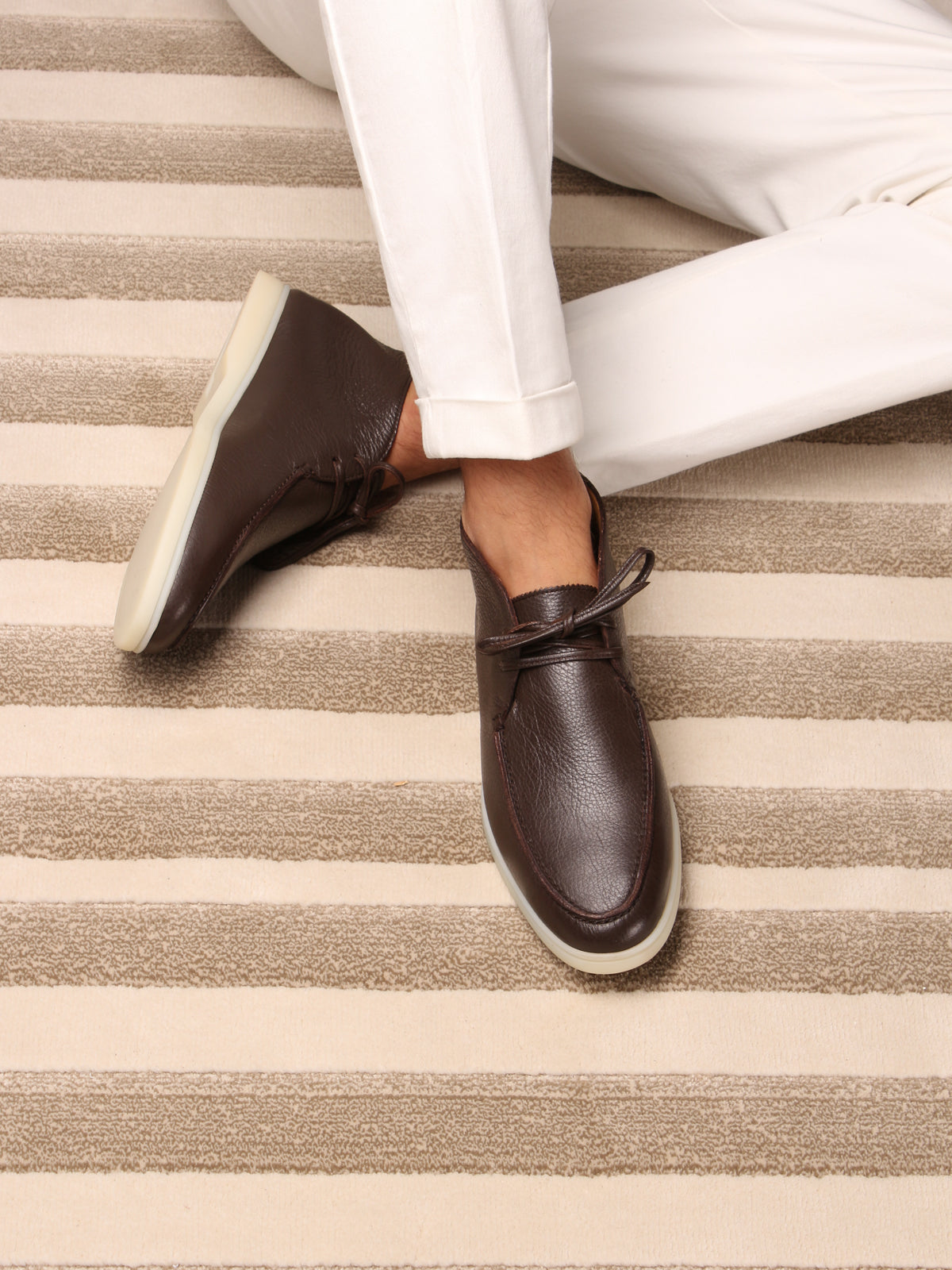 Bruine Grain Desert Boot