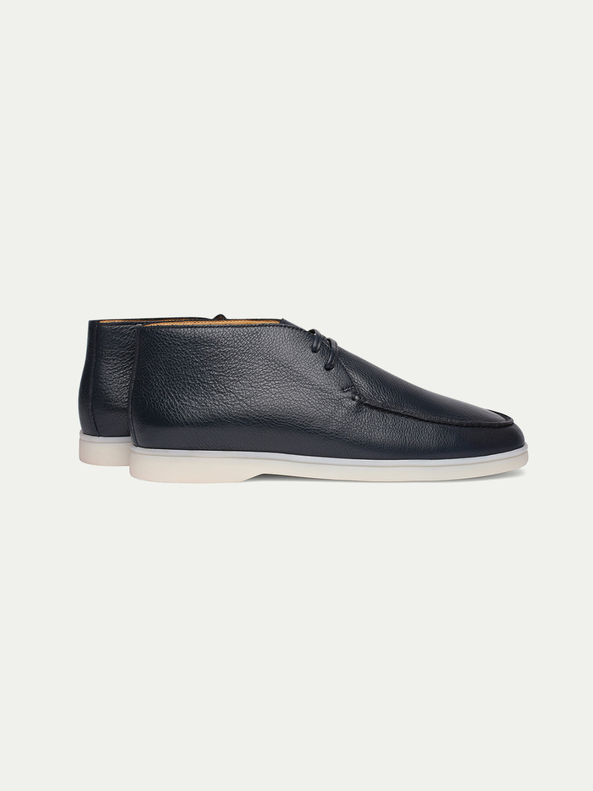 Navy Grain Desert Boot Aurelien