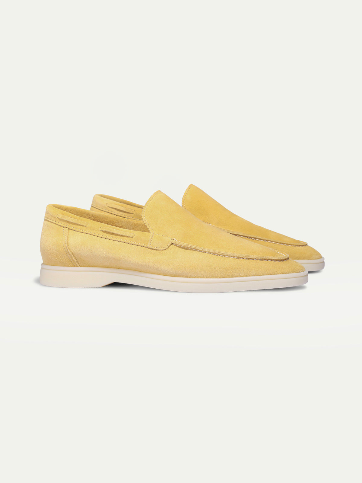 Light Yellow Yacht Loafers