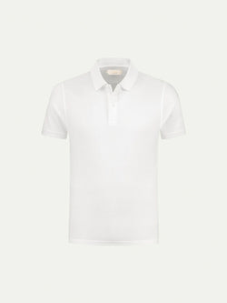 Wit polo shirt