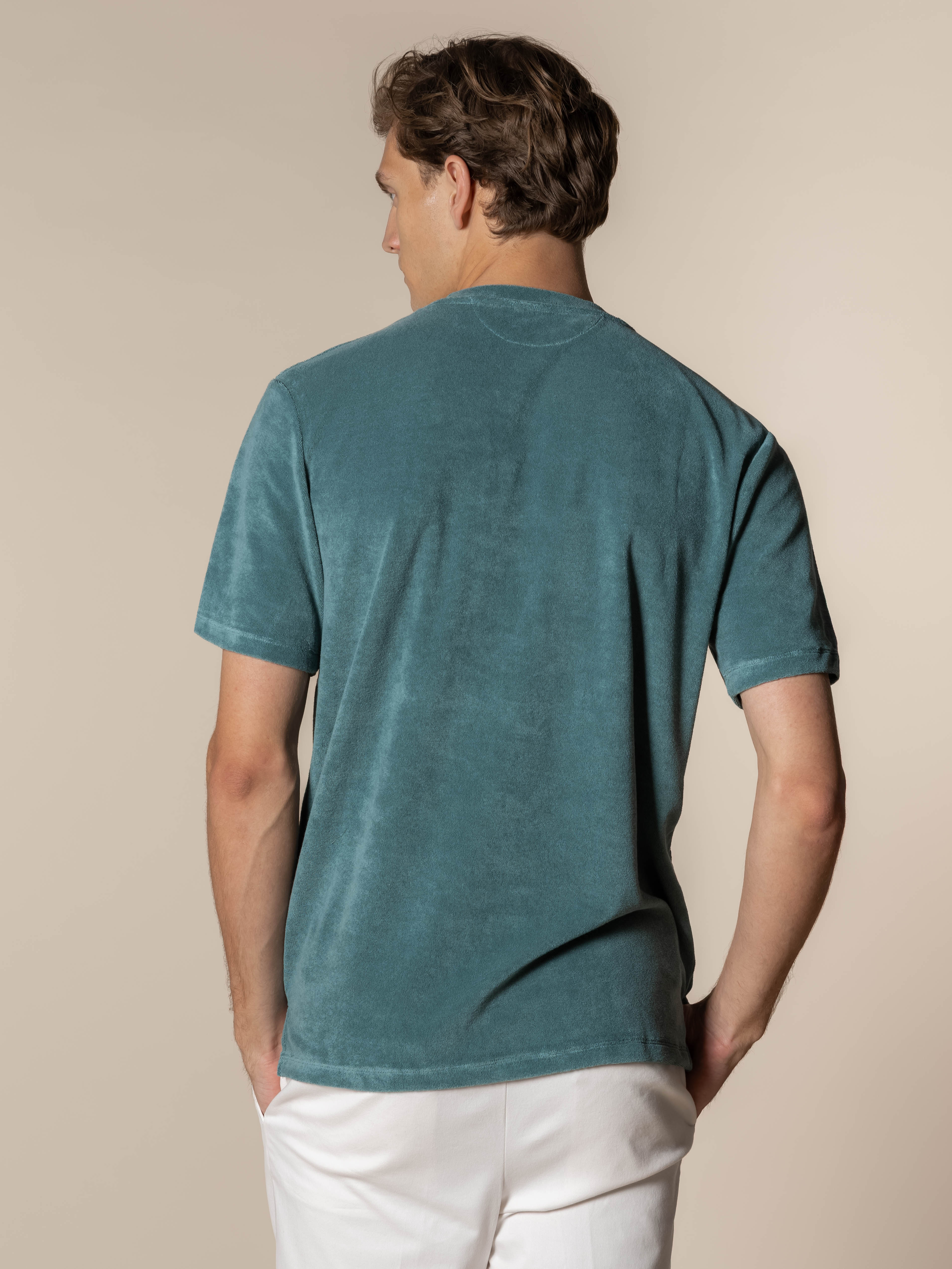 Emerald Terry Towelling T-Shirt