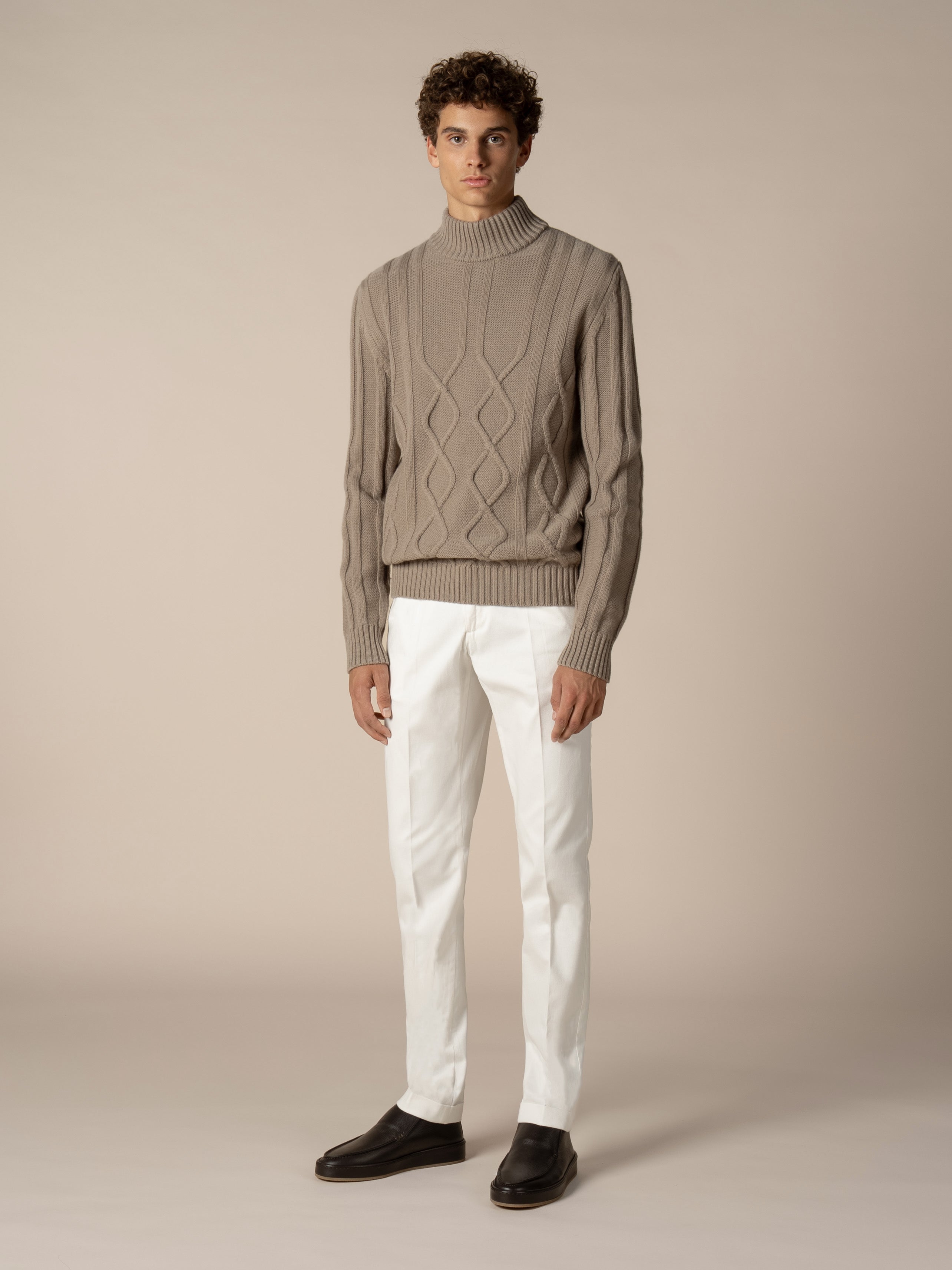 Mockneck Taupe