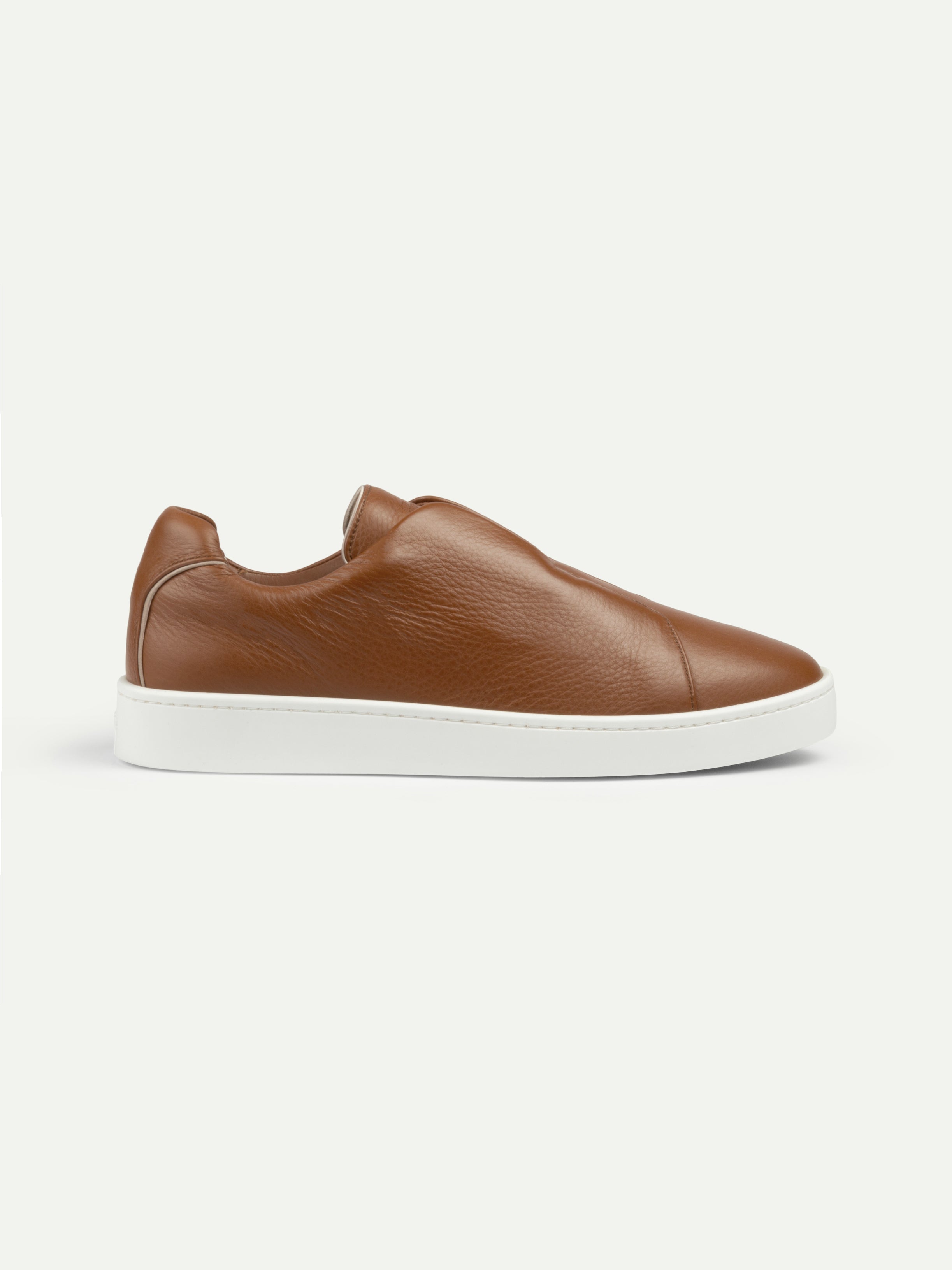 Cognac Grain AUR3 Sneaker