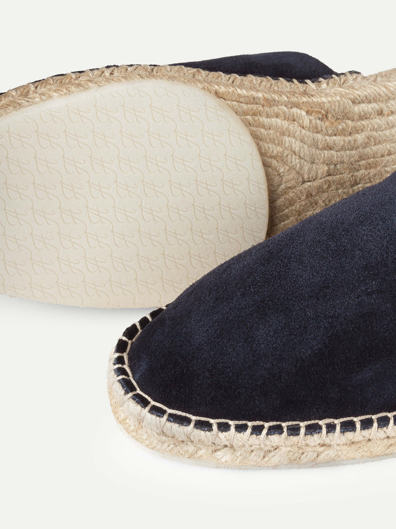 Navy Beachside Slipper