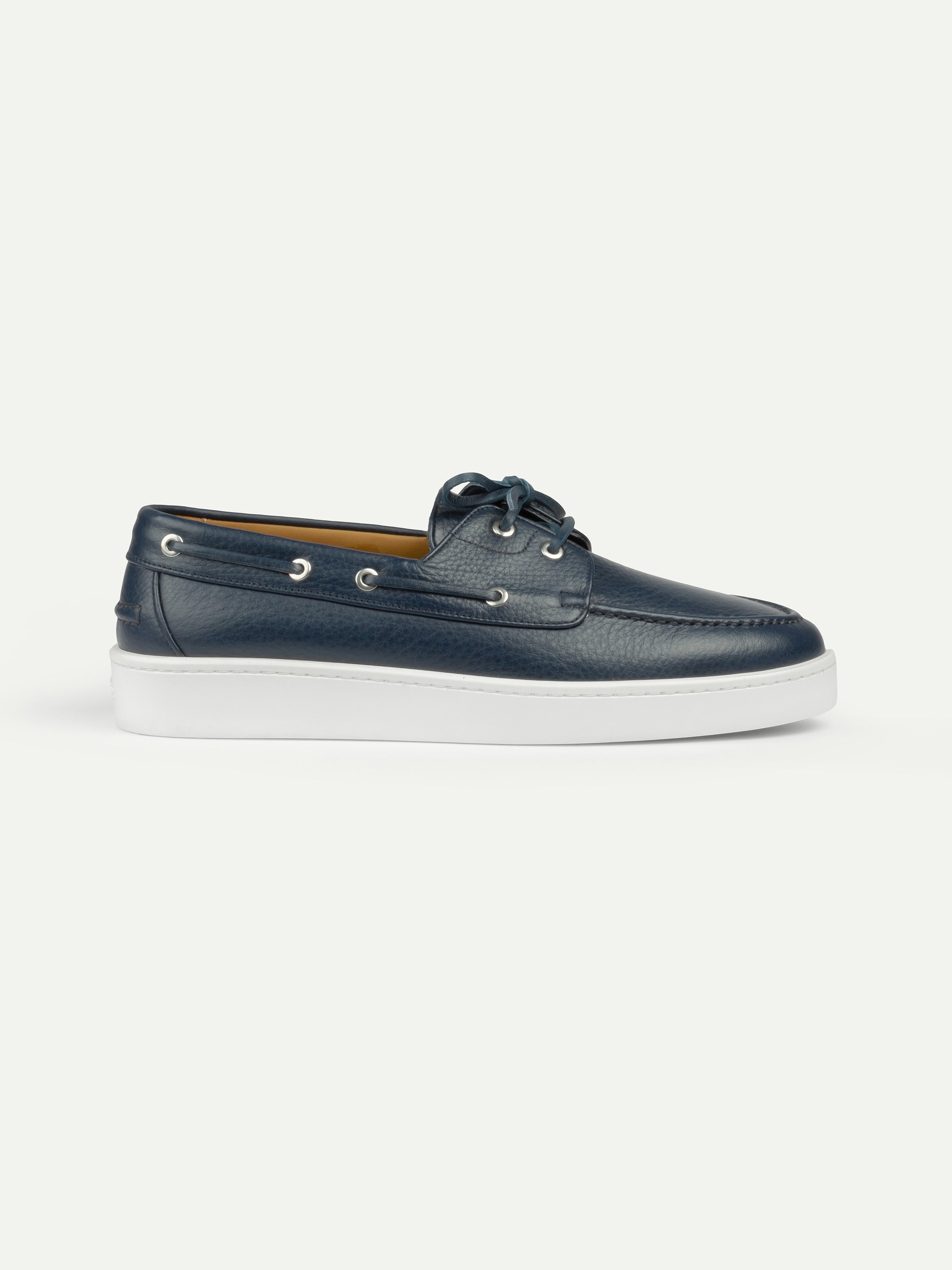 Navy Boat Sneaker