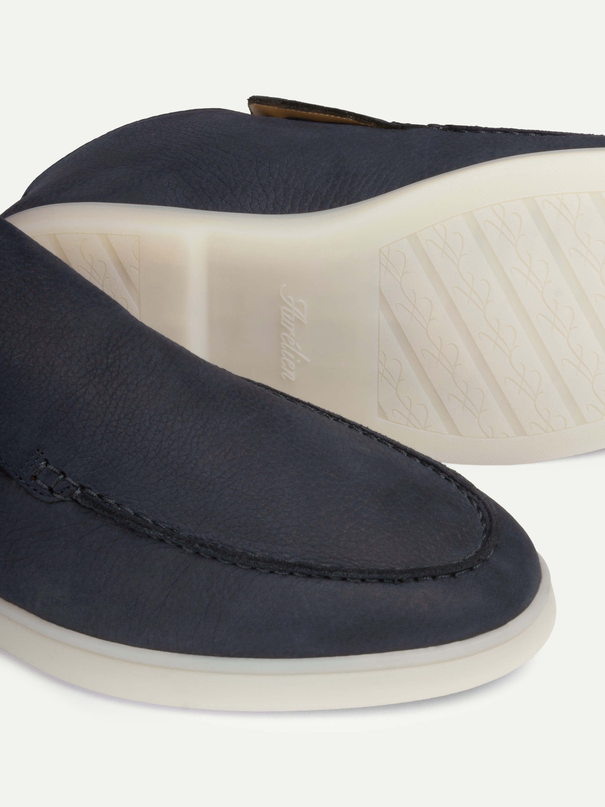 Navy Nubuck Winter City Loafer