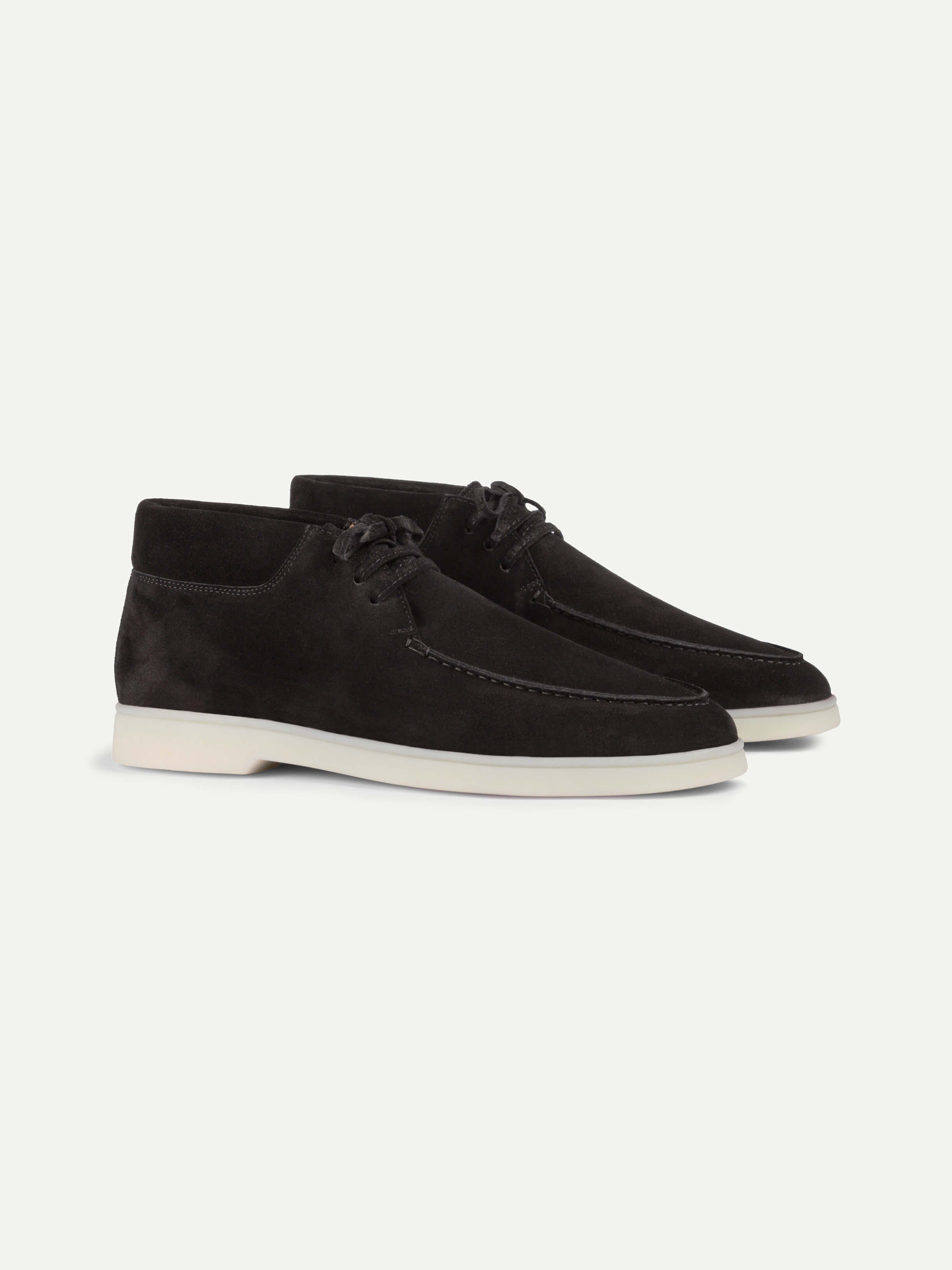 Black Suede Desert Boot