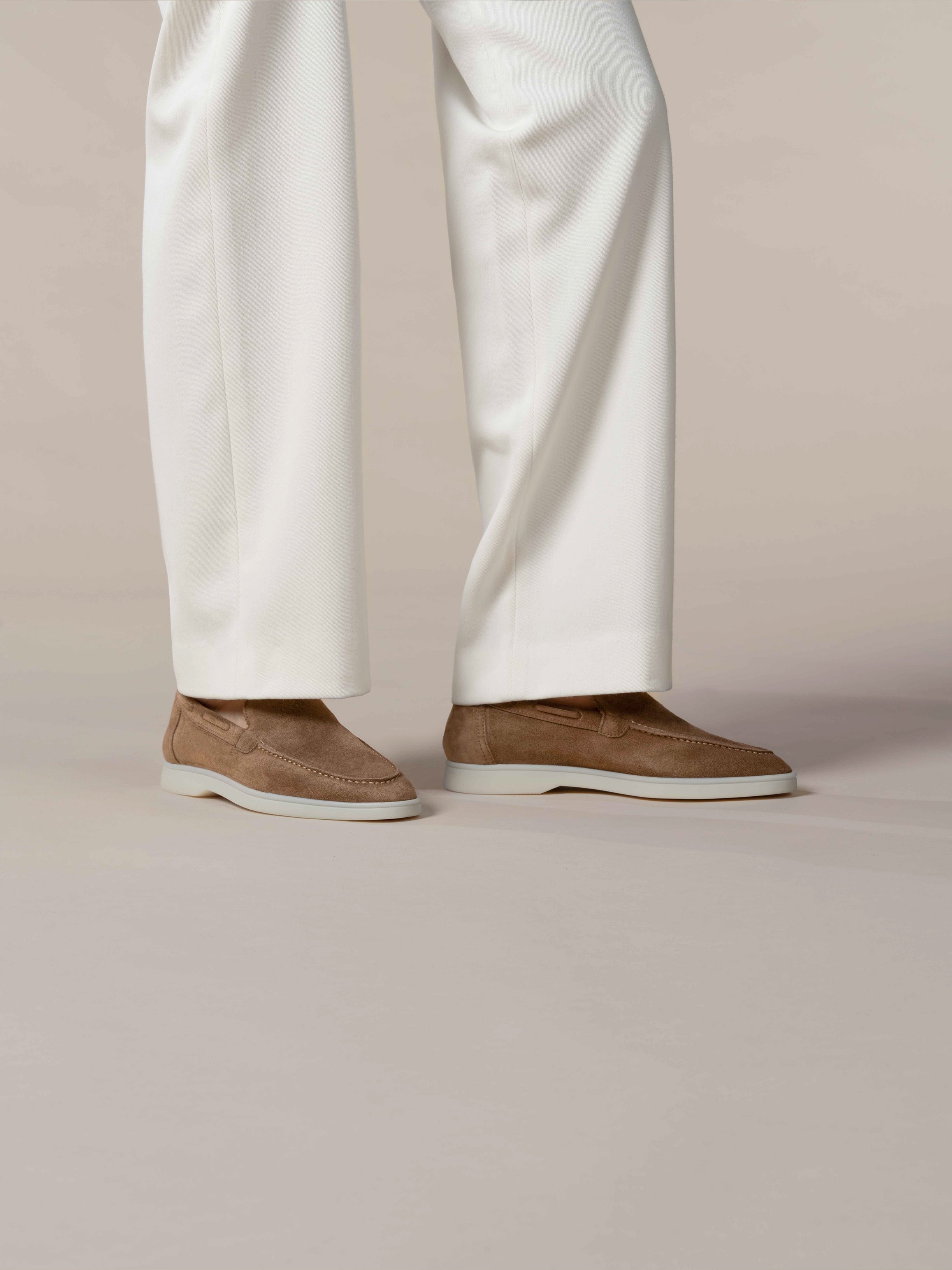 Lady Camel Yacht Loafers