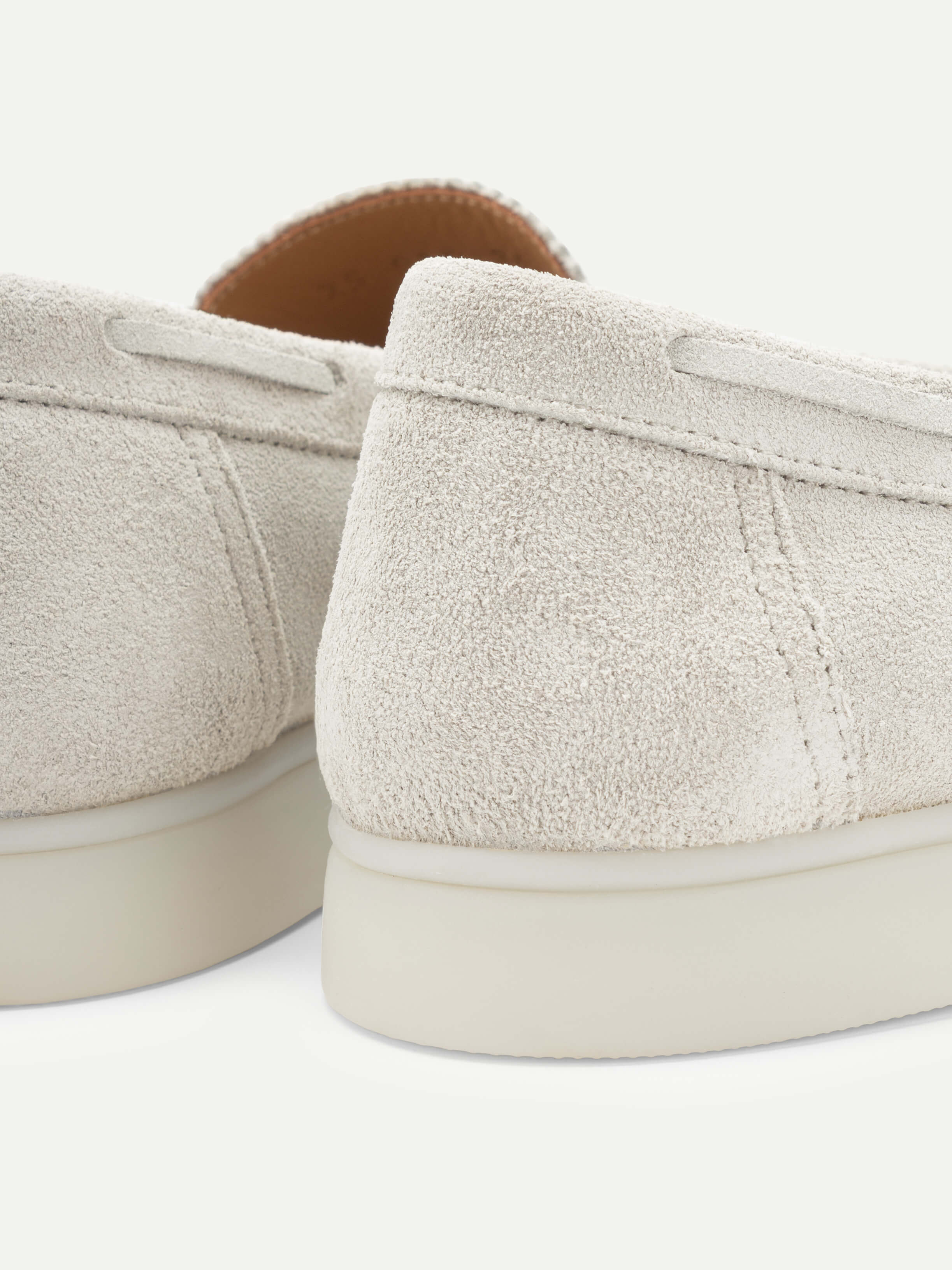 Lady Light Grey Yacht Loafers