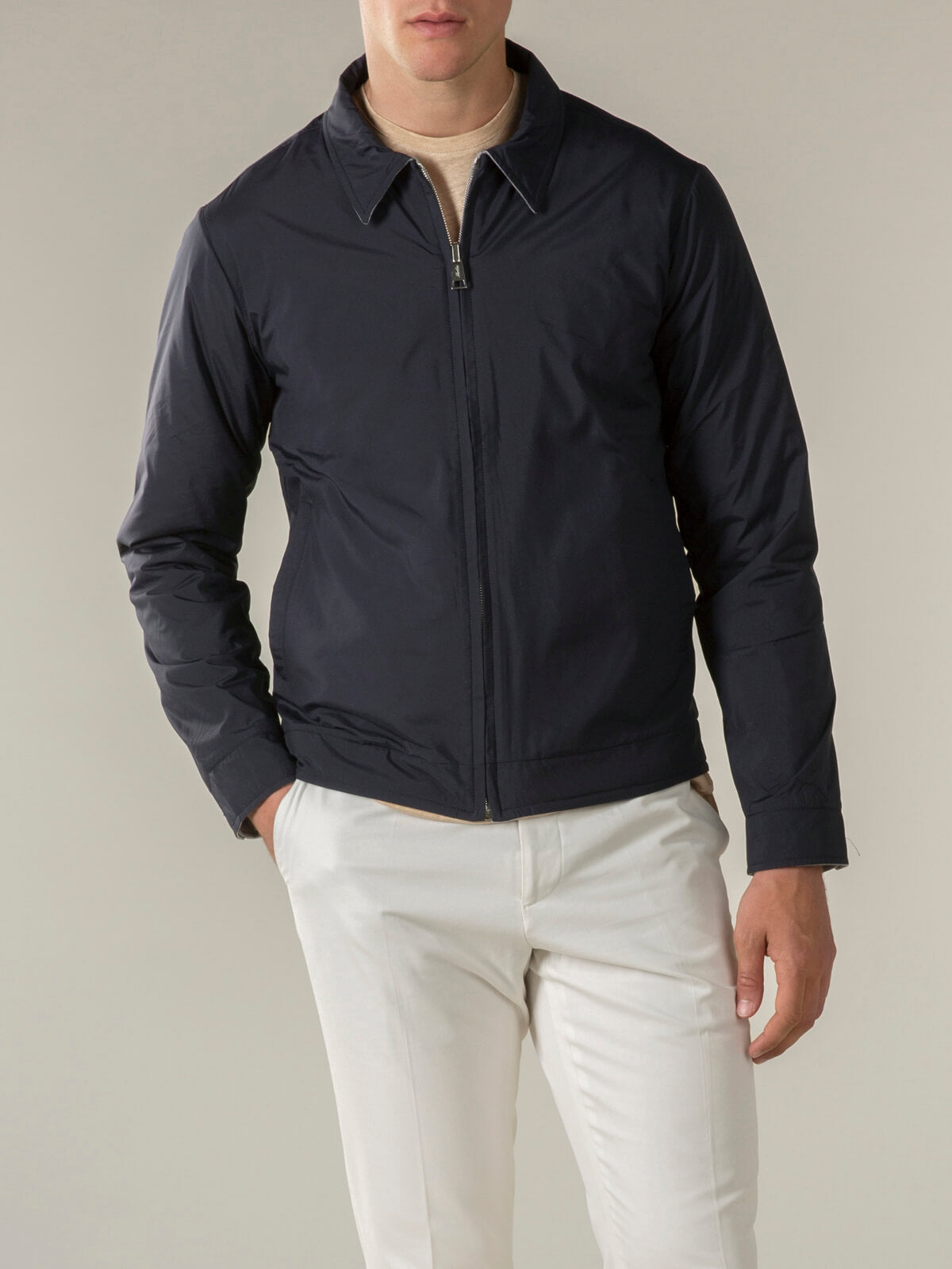 Navy Reversible Voyager Jacket