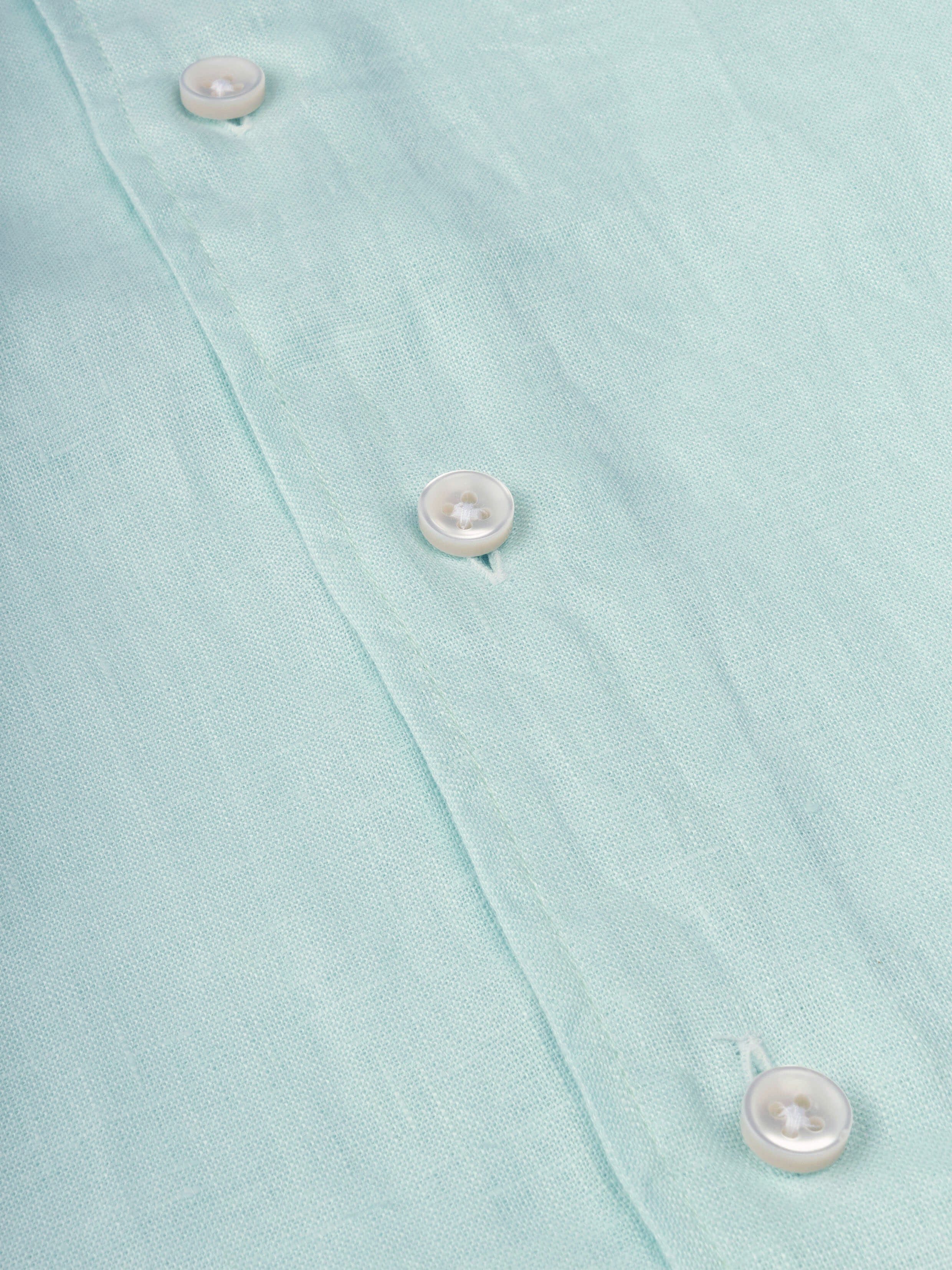 Light Green Linen Seaside Shirt