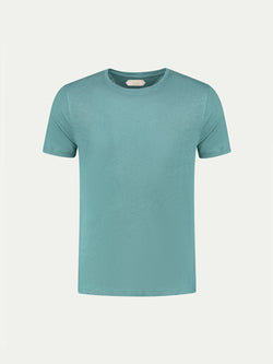 Petrol Linen T-shirt