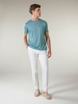 Petrol Linen T-shirt