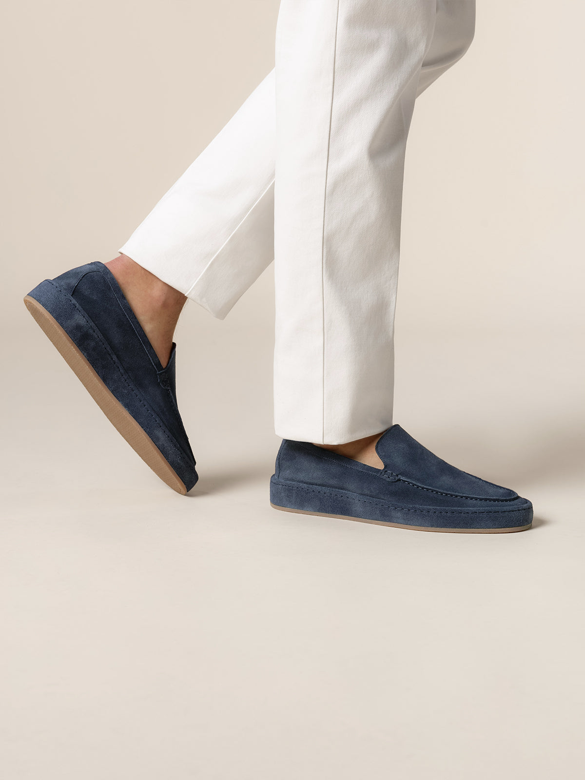 Steel Blue Voyager Loafer