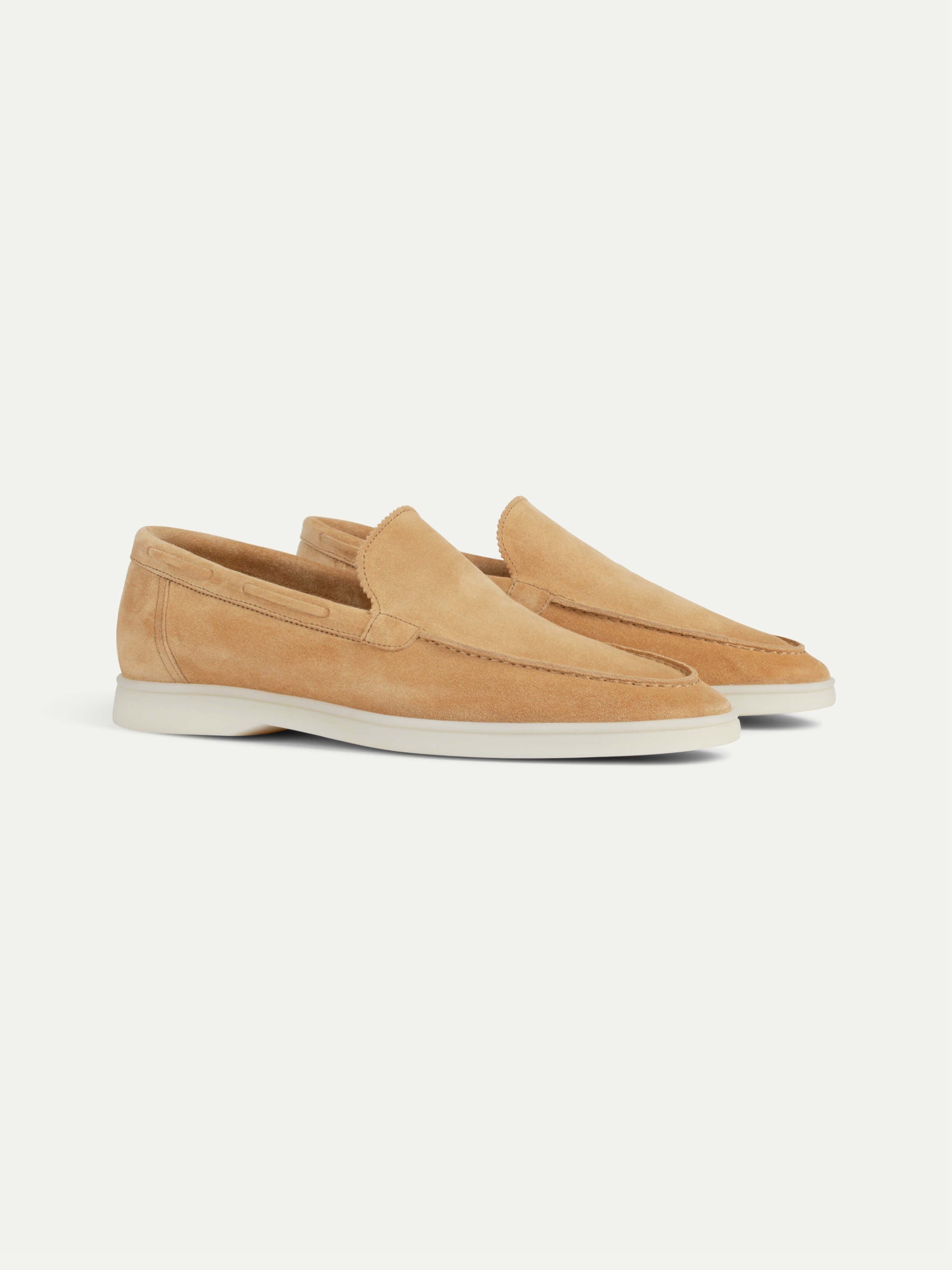 Dark Beige Yacht Loafers