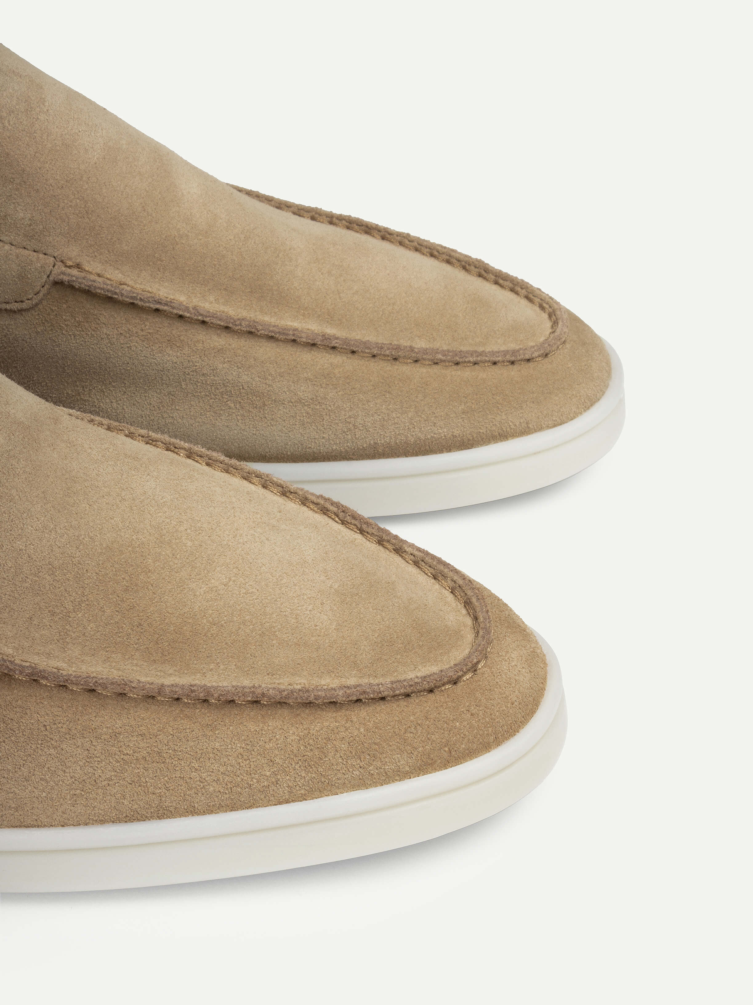 Dark Taupe Yacht Loafers