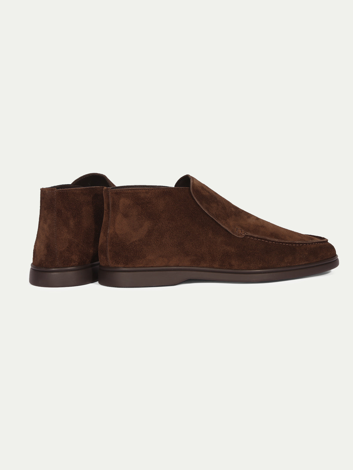 Chocolate City Loafer with Lamb Shearling Footbed Aurelien