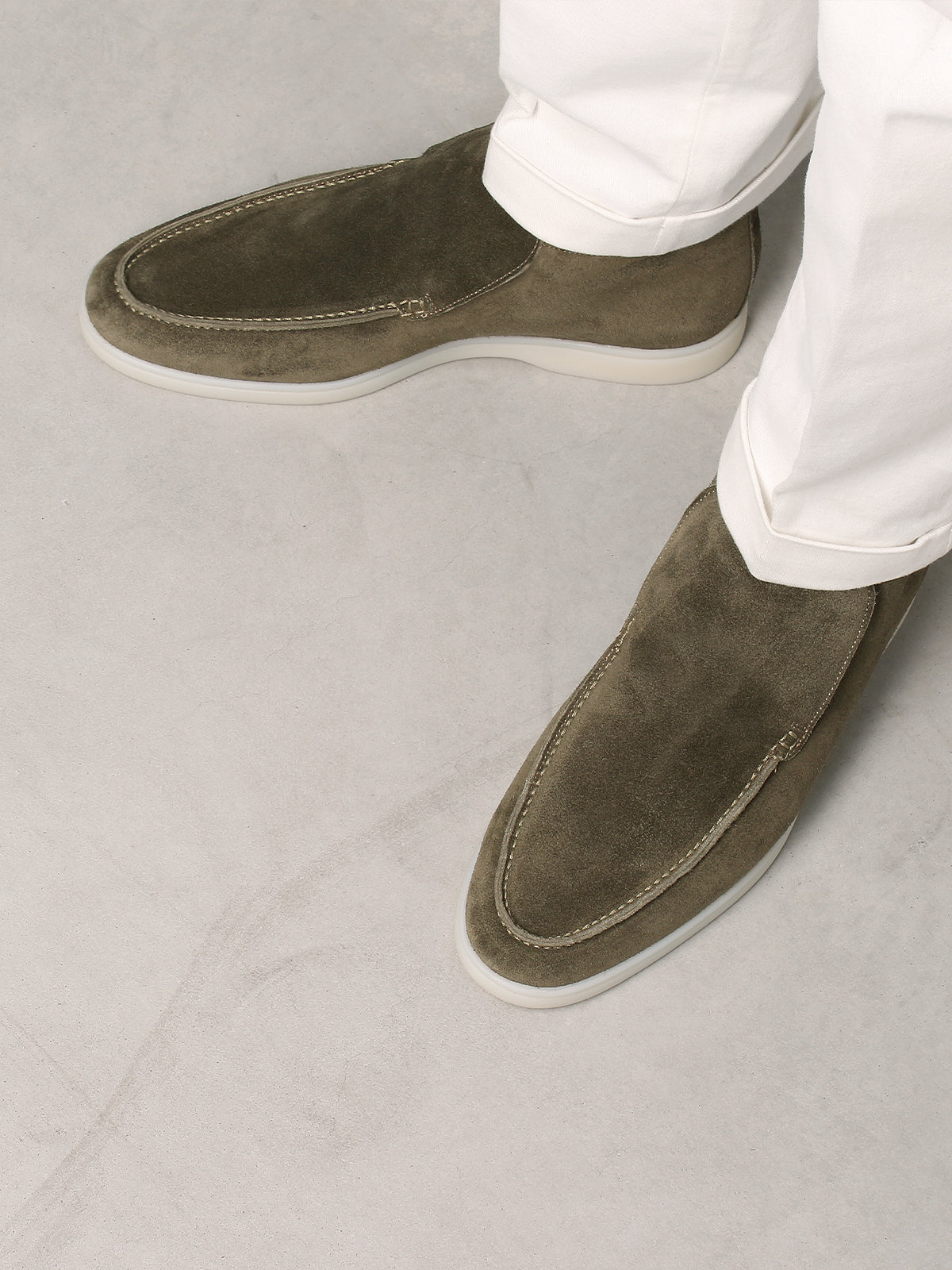Olive City Loafer Aurelien