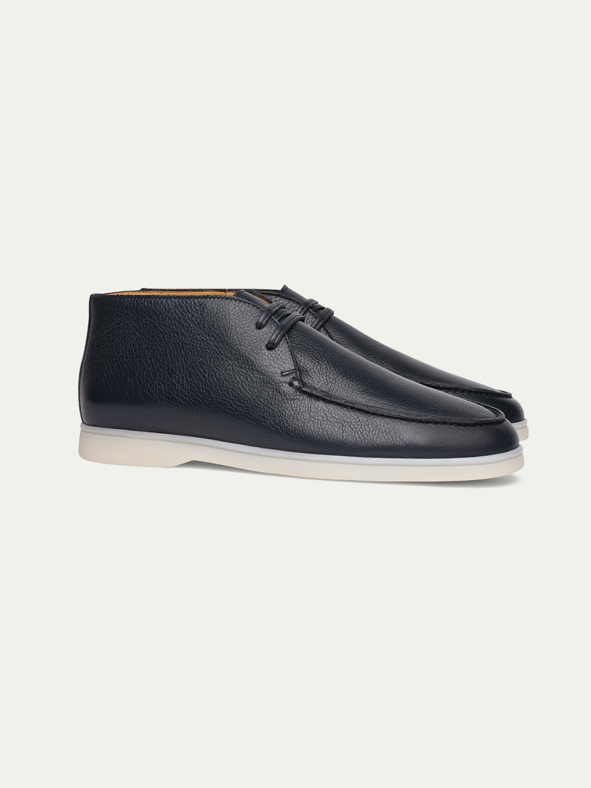 Navy Grain Desert Boot Aurelien