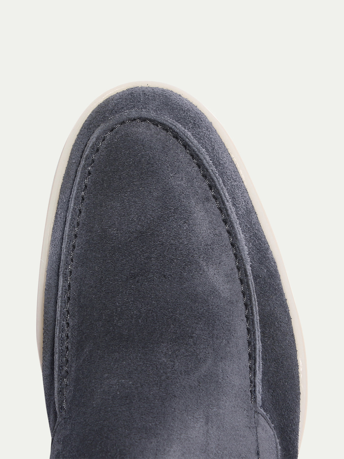 Steel Blue Yacht Loafers Aurelien