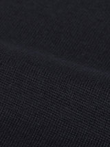 Extrafine Merino Knitted Shirt Navy Aurelien