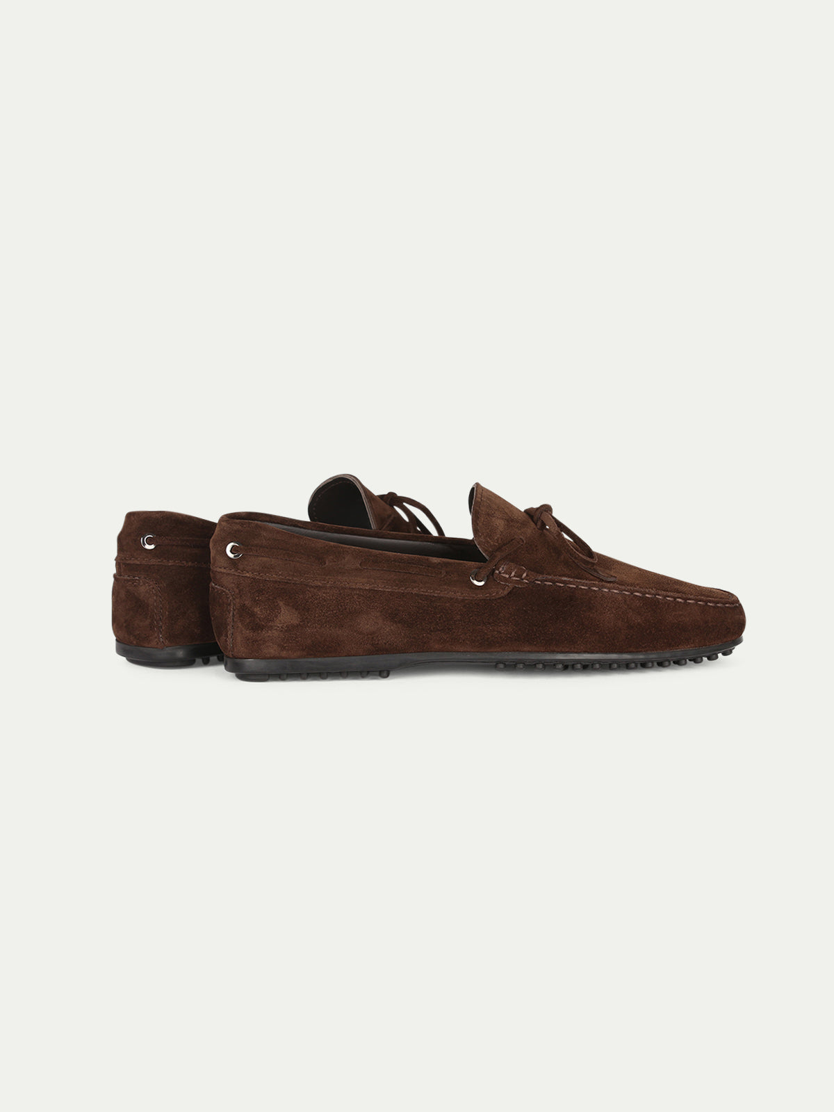 Chocolate Suede City Driving Shoes Aurelien