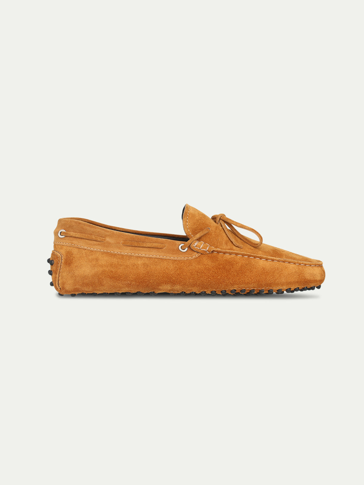 Orange Suede Driving Shoes Aurelien