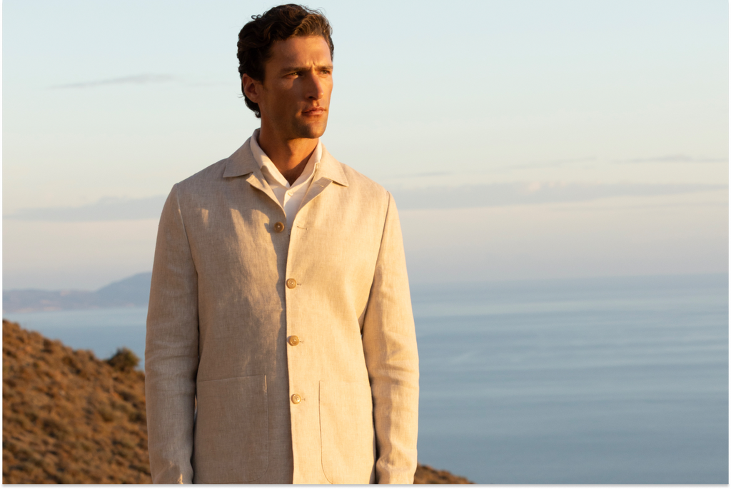 male beach dress Summer Two Piece Mens Clothes Set Shirt & Pants, Beach Wedding Groom White Boho Suit, Casual Resort Wear