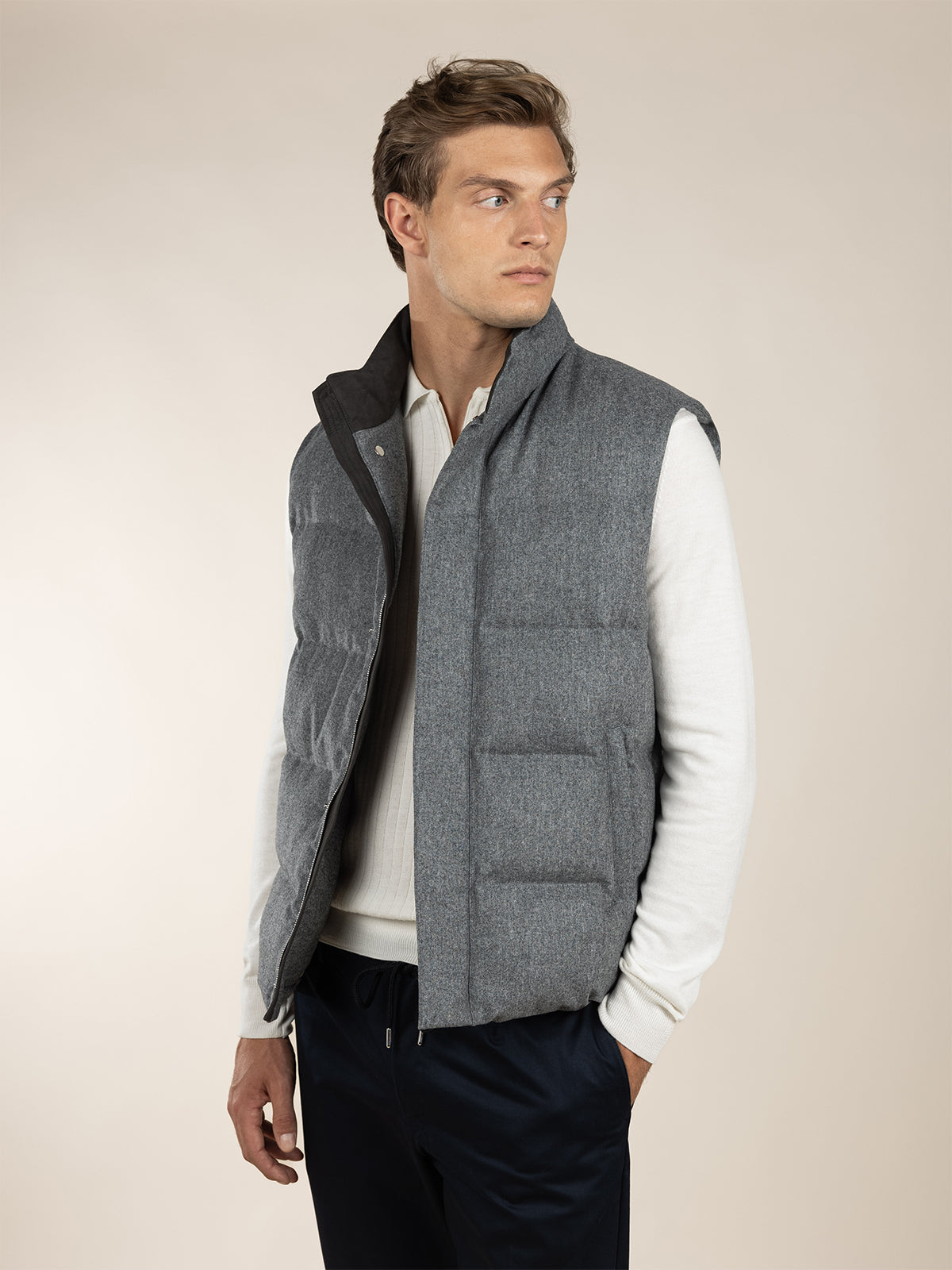 Grey AUR1 Body Warmer