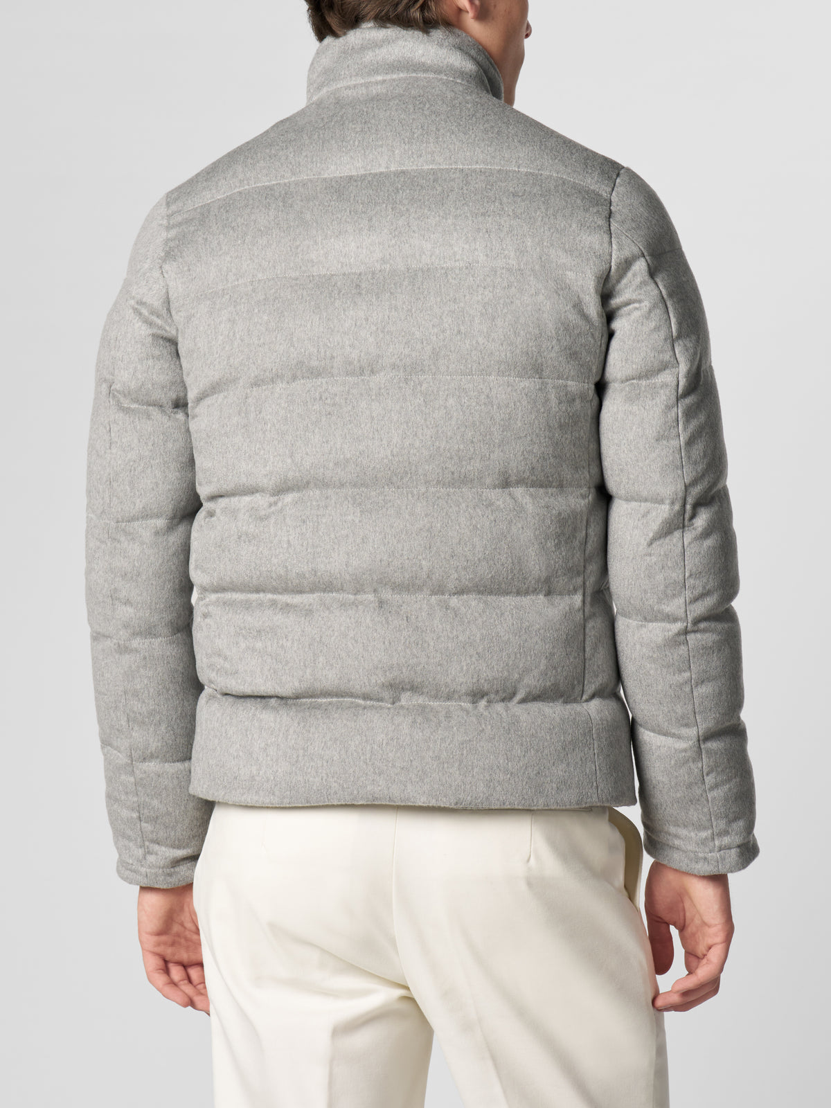 Light Grey AUR1 Puffer Jacket