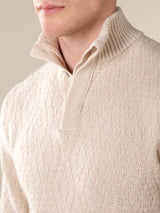 Light Beige Frost Sweater