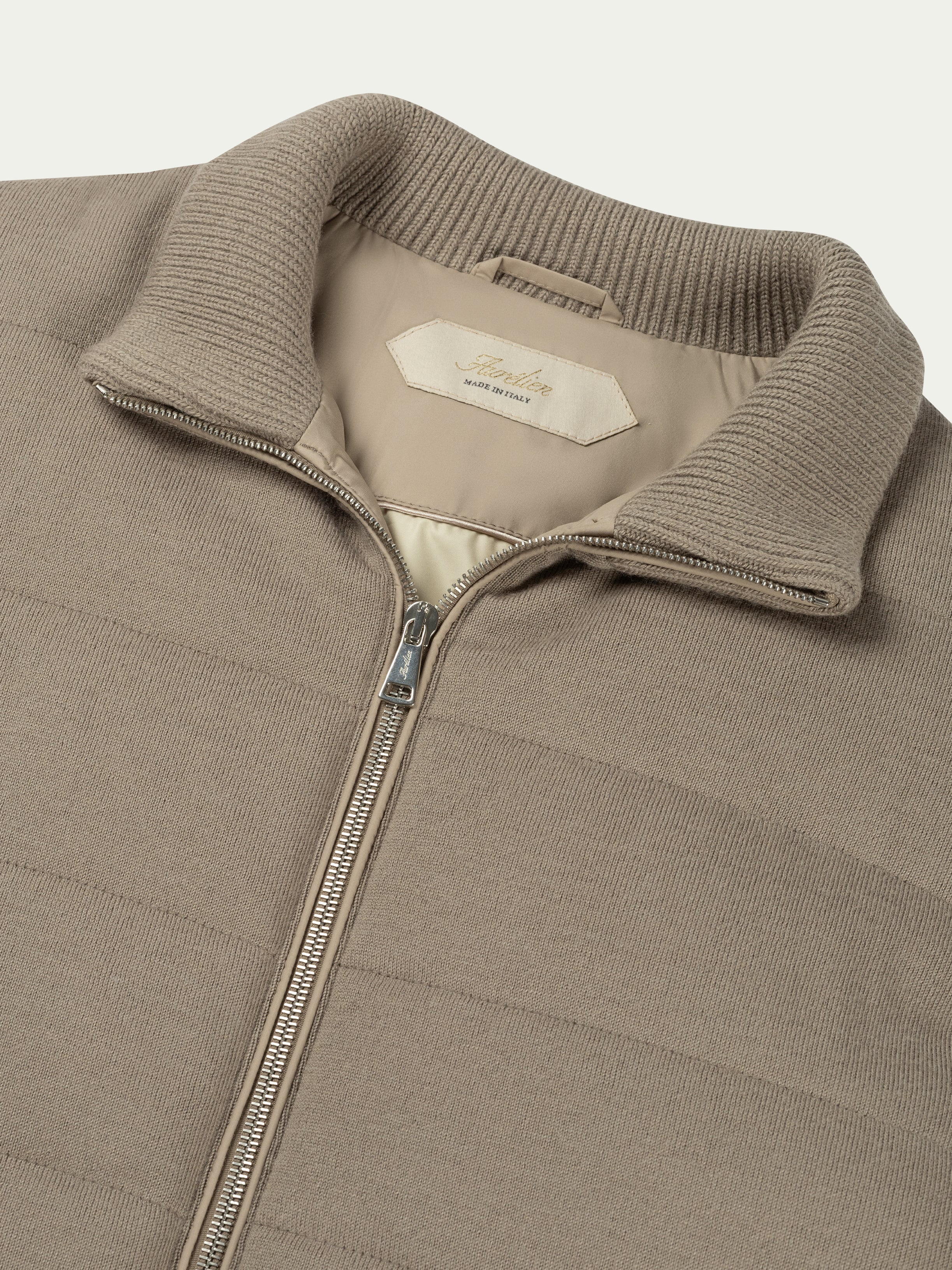 Aurélien | Taupe Urban Knit Jacket