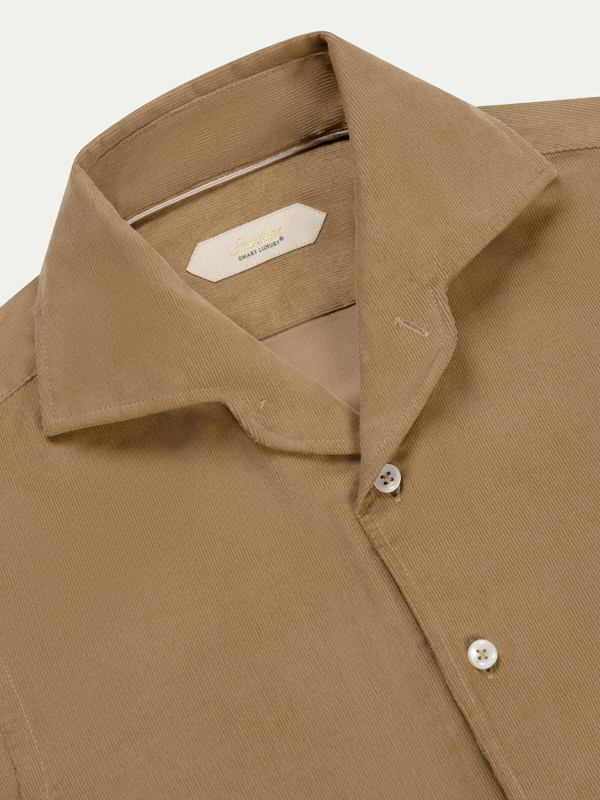 Aurélien | Beige Corduroy Shirt