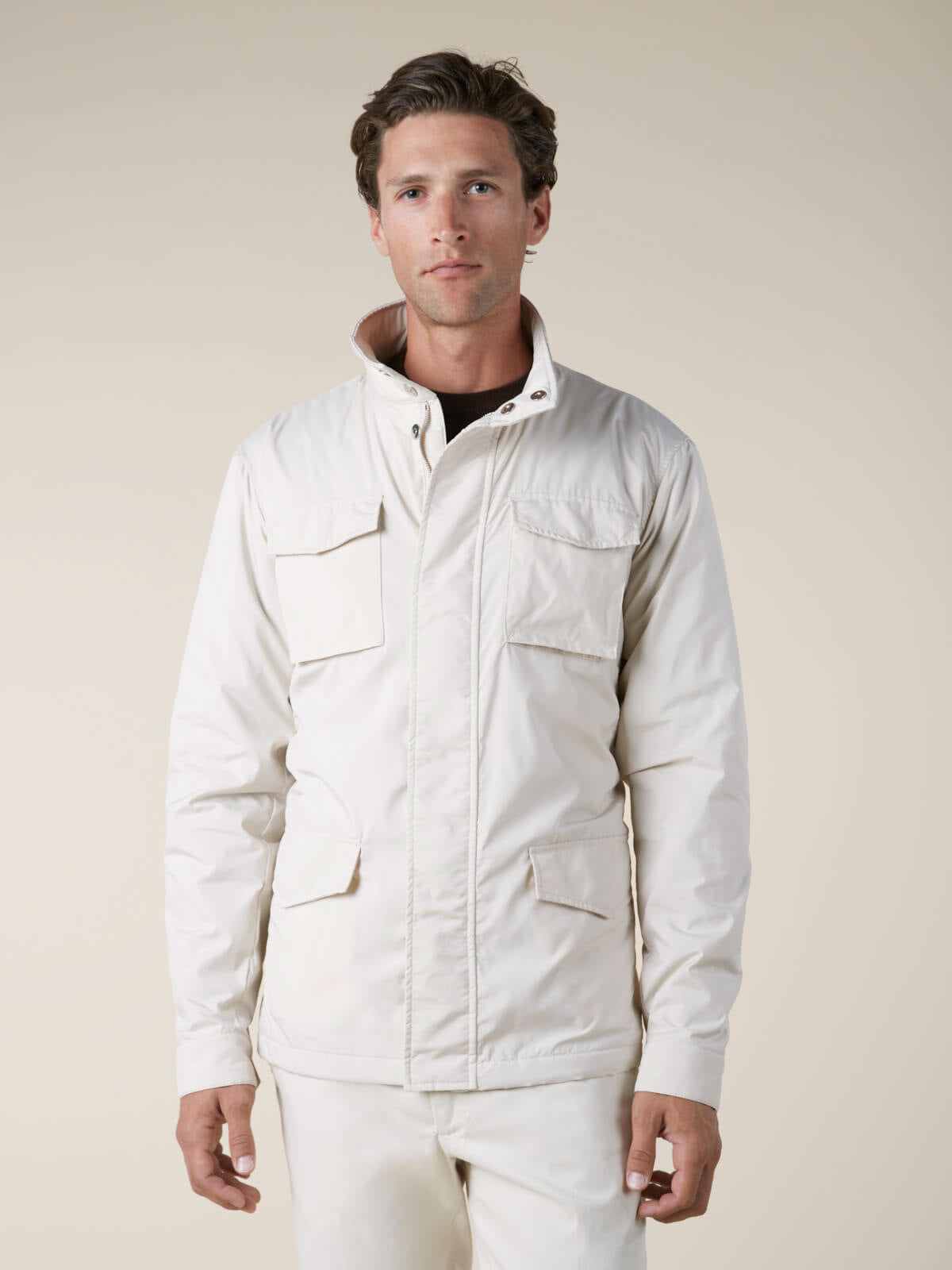 Ecru Magnetic Field Jacket