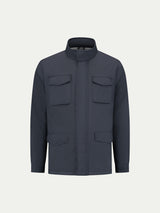 Navy Magnetic Field Jacket