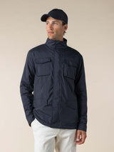 Navy Magnetic Field Jacket