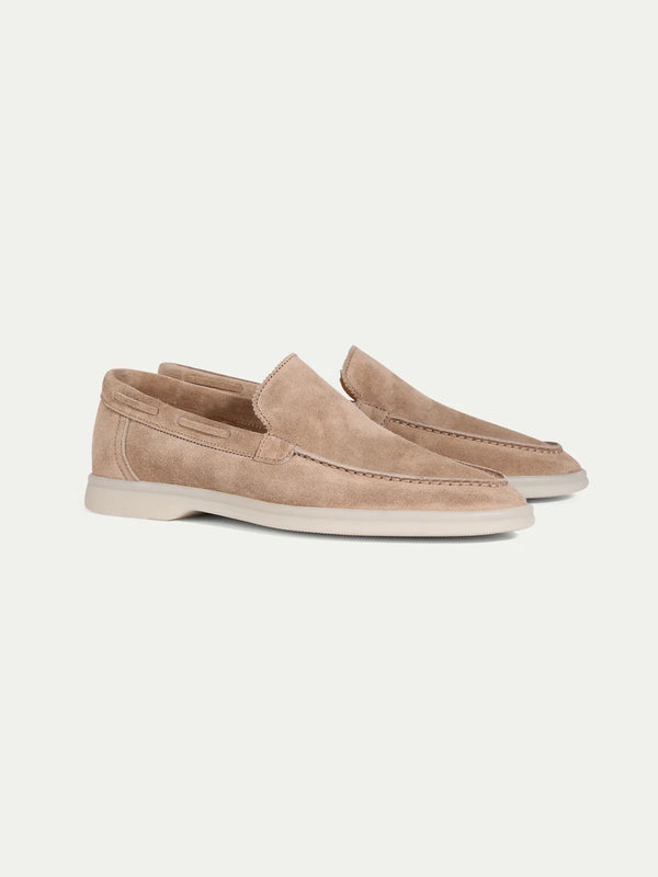 Lady Light Beige Yacht Loafers