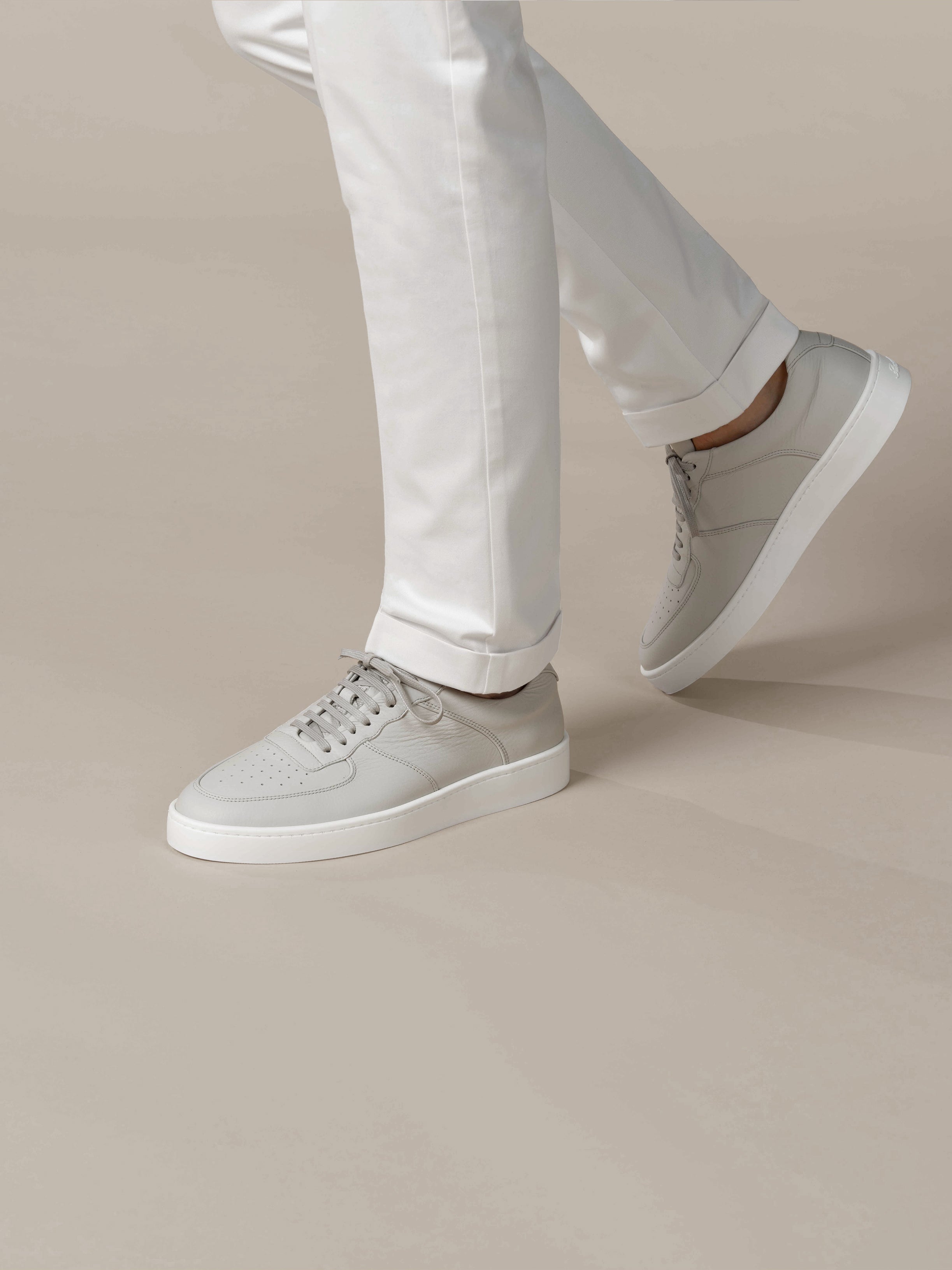 Aurélien | Classic Grey Grain AUR2 Sneaker