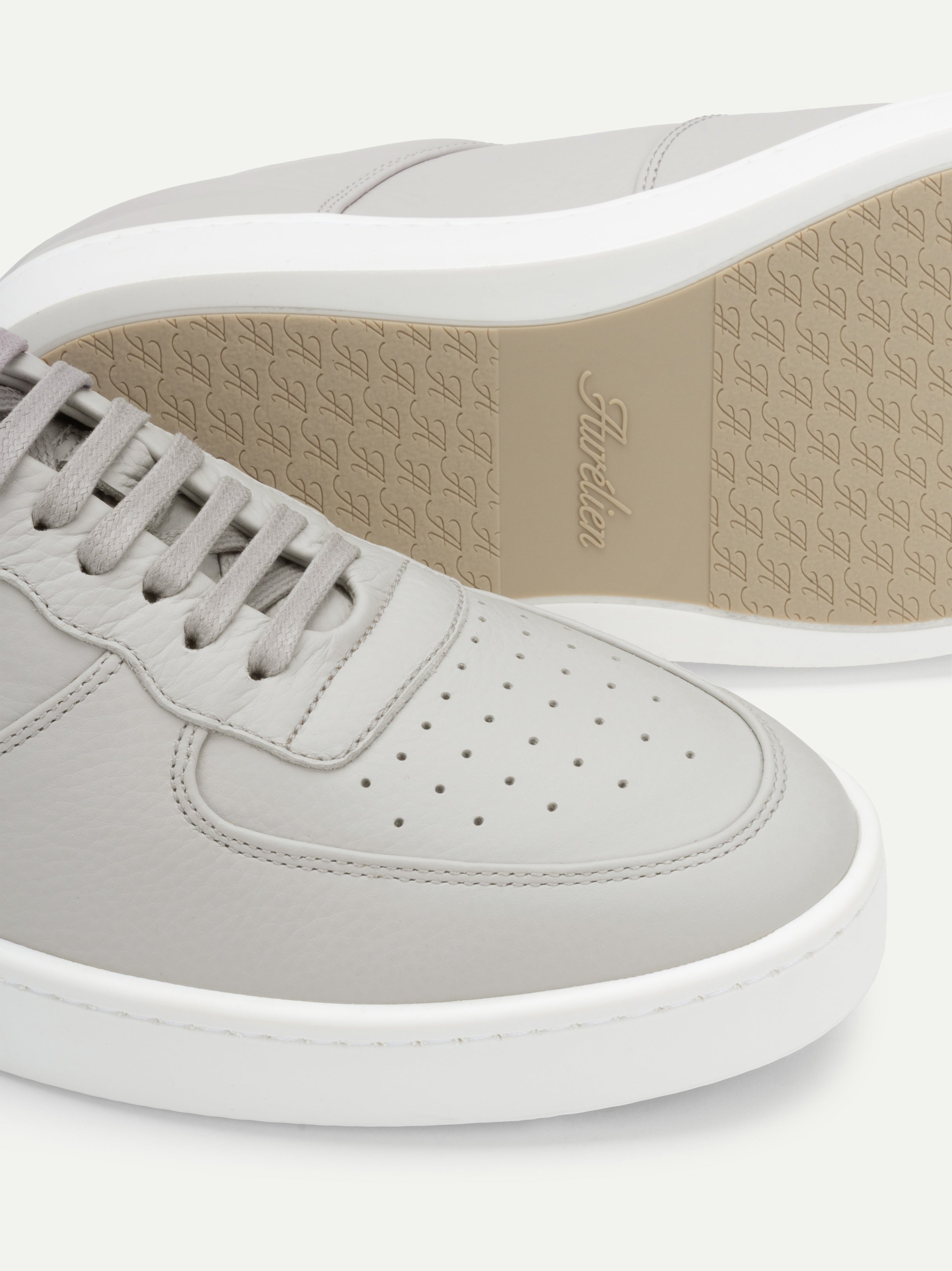 Aurélien | Classic Grey Grain AUR2 Sneaker