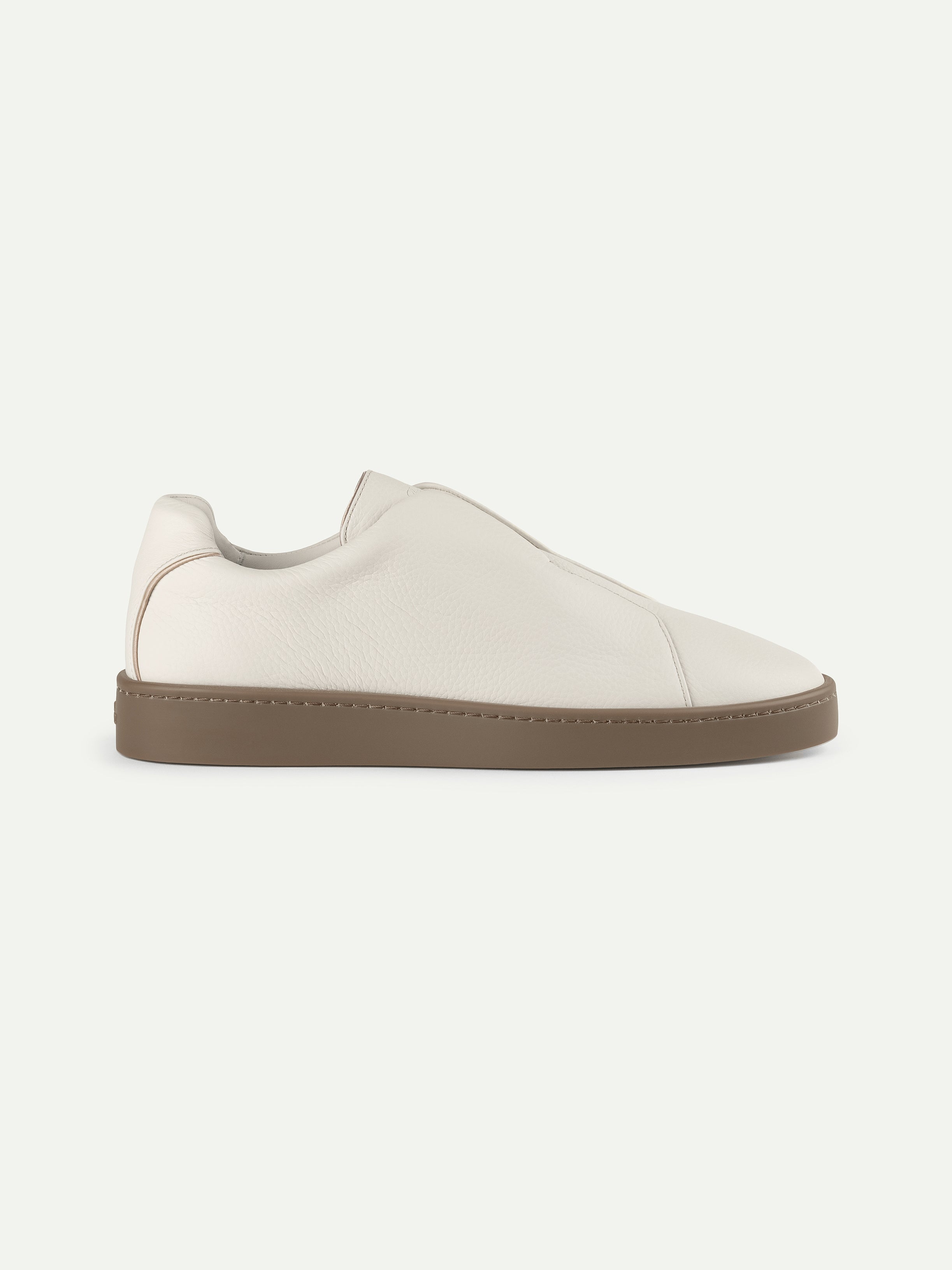 Ivory Grain AUR3 Sneaker