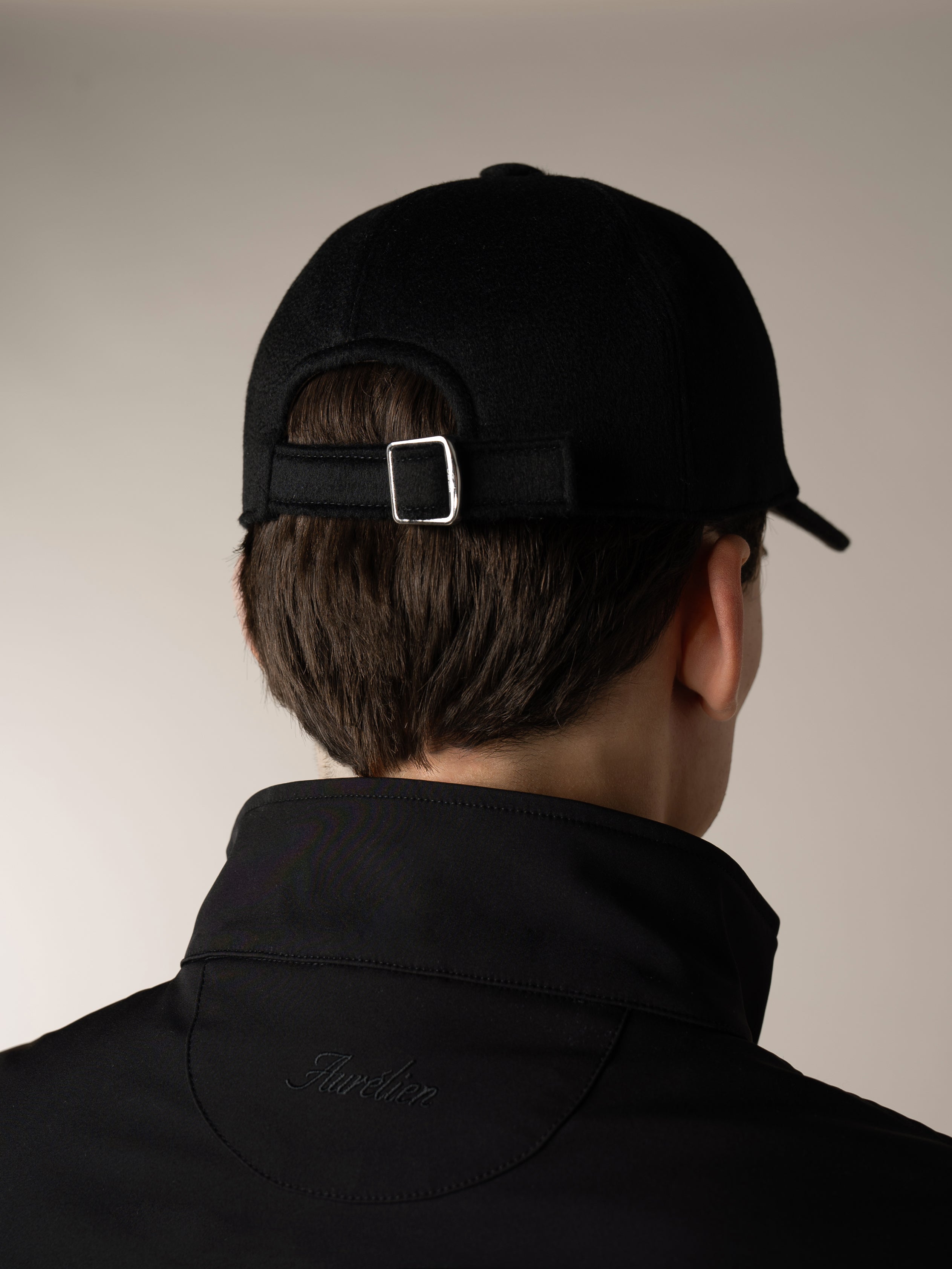 Aurélien | Black Baseball Cap