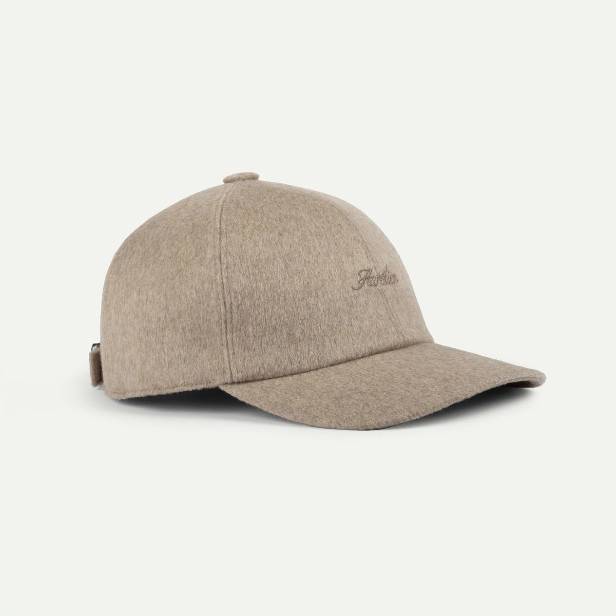 Vince Merino Wool & Cashmere Baseball Cap Hat NWT In Taupe Sz S/M Aurélien | Taupe Baseball Cap main image 4