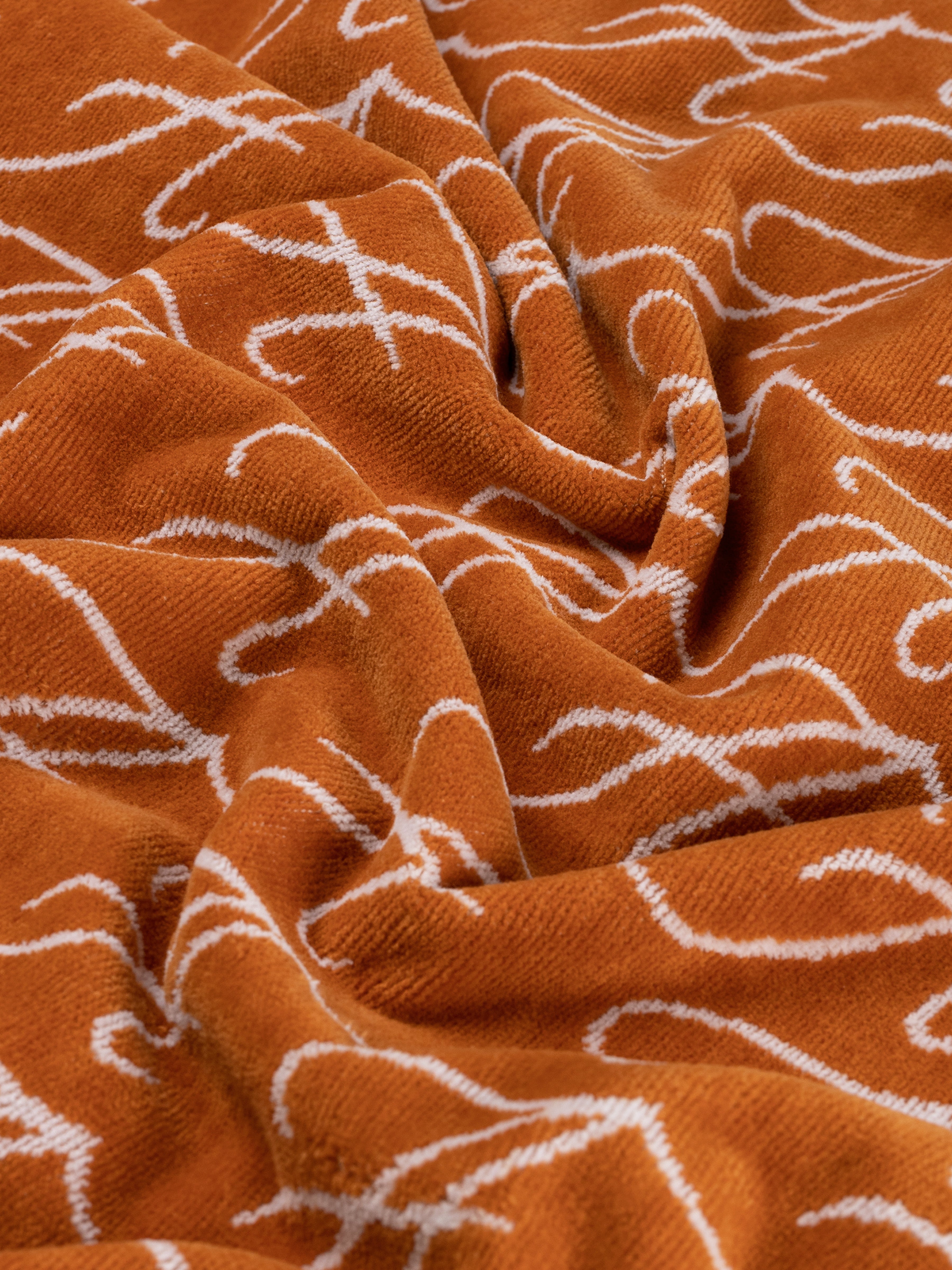 Orange Beachside Towel