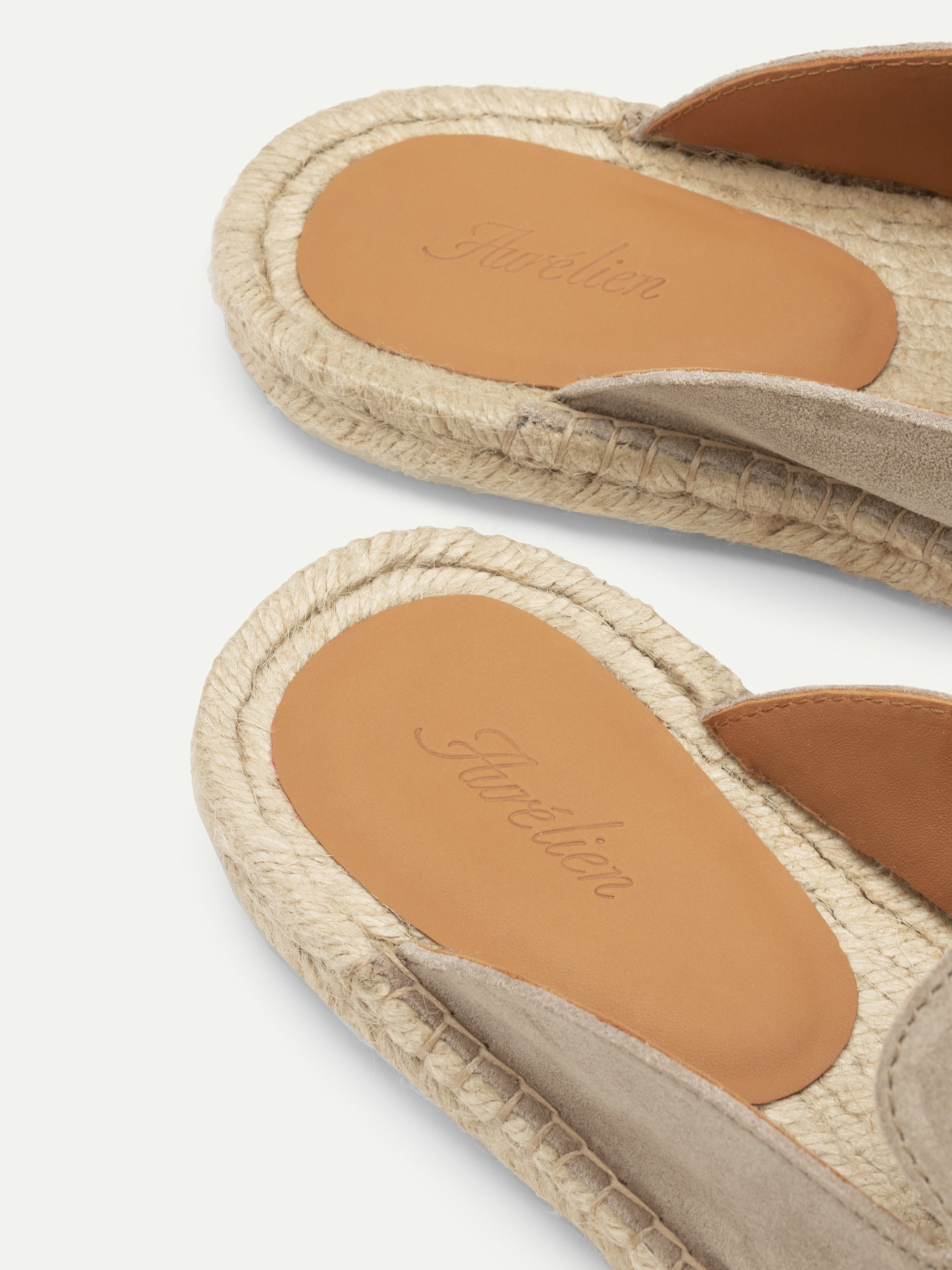 Aurélien | Light Grey Beachside Mule