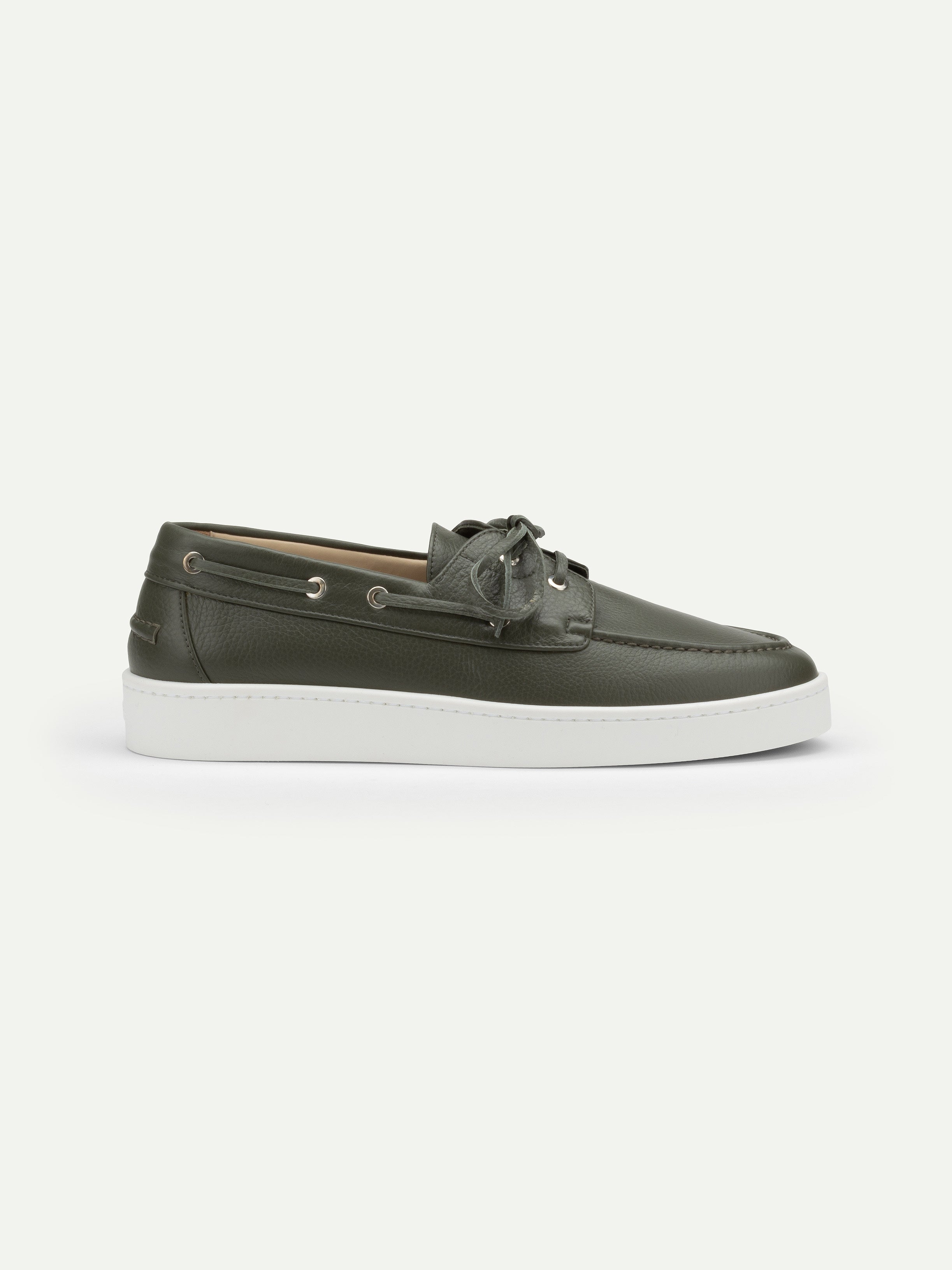 Classic Green Boat Sneaker