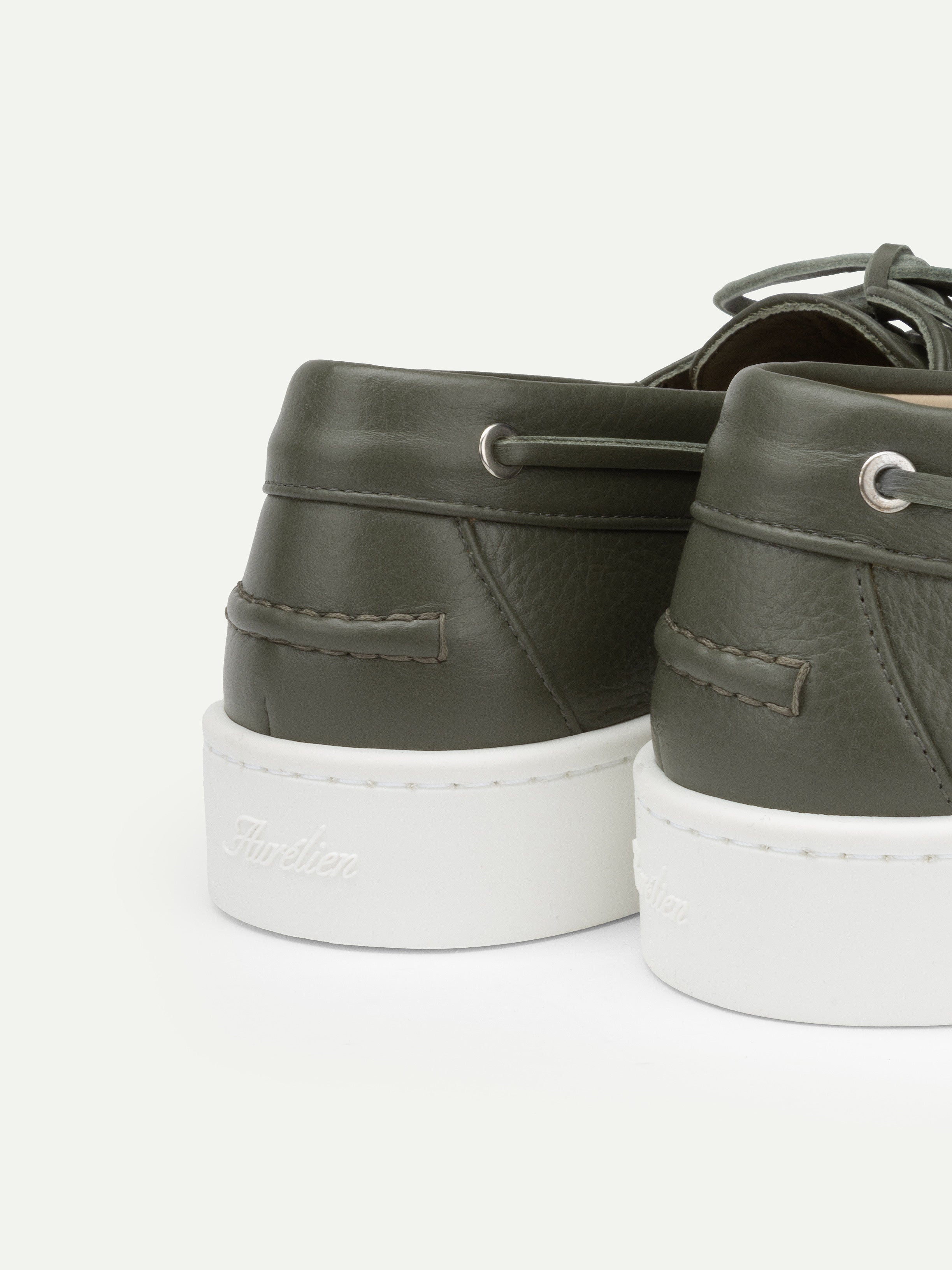 Classic Green Boat Sneaker