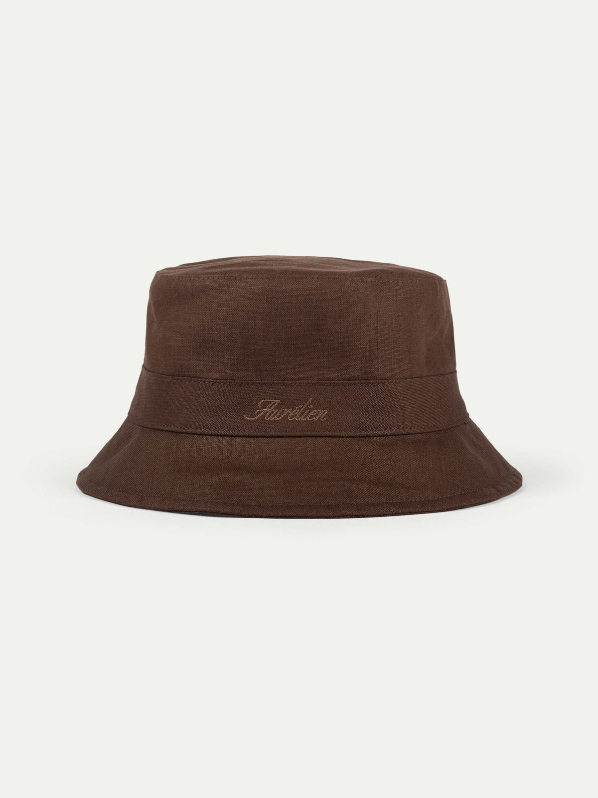 COCOBUNNY Collections brown suede bucket hat Suede Bucket Hat Unisex Packable Casual Brown Tan PigSuede  main image 3