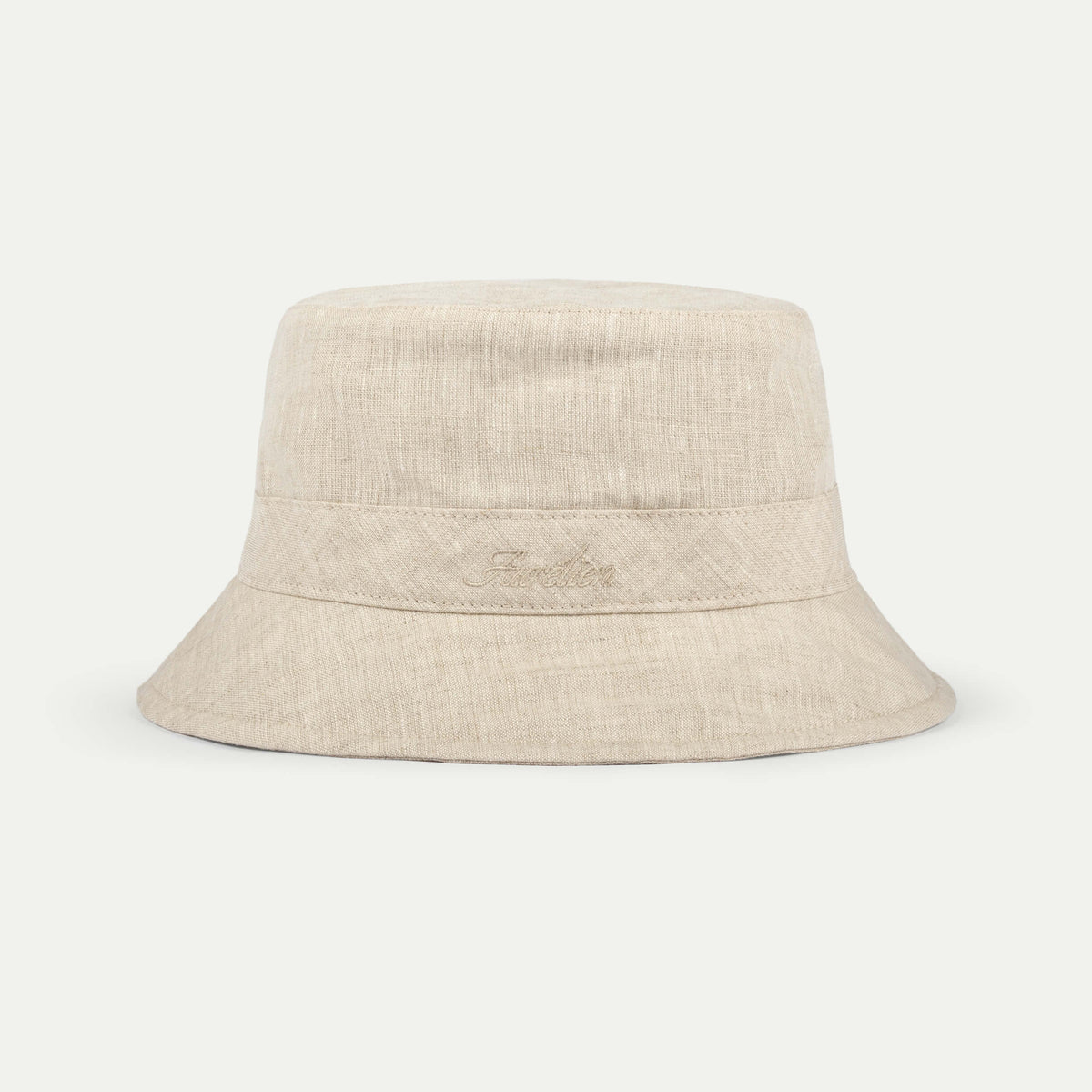 Aurélien | Beige Linen Bucket Hat