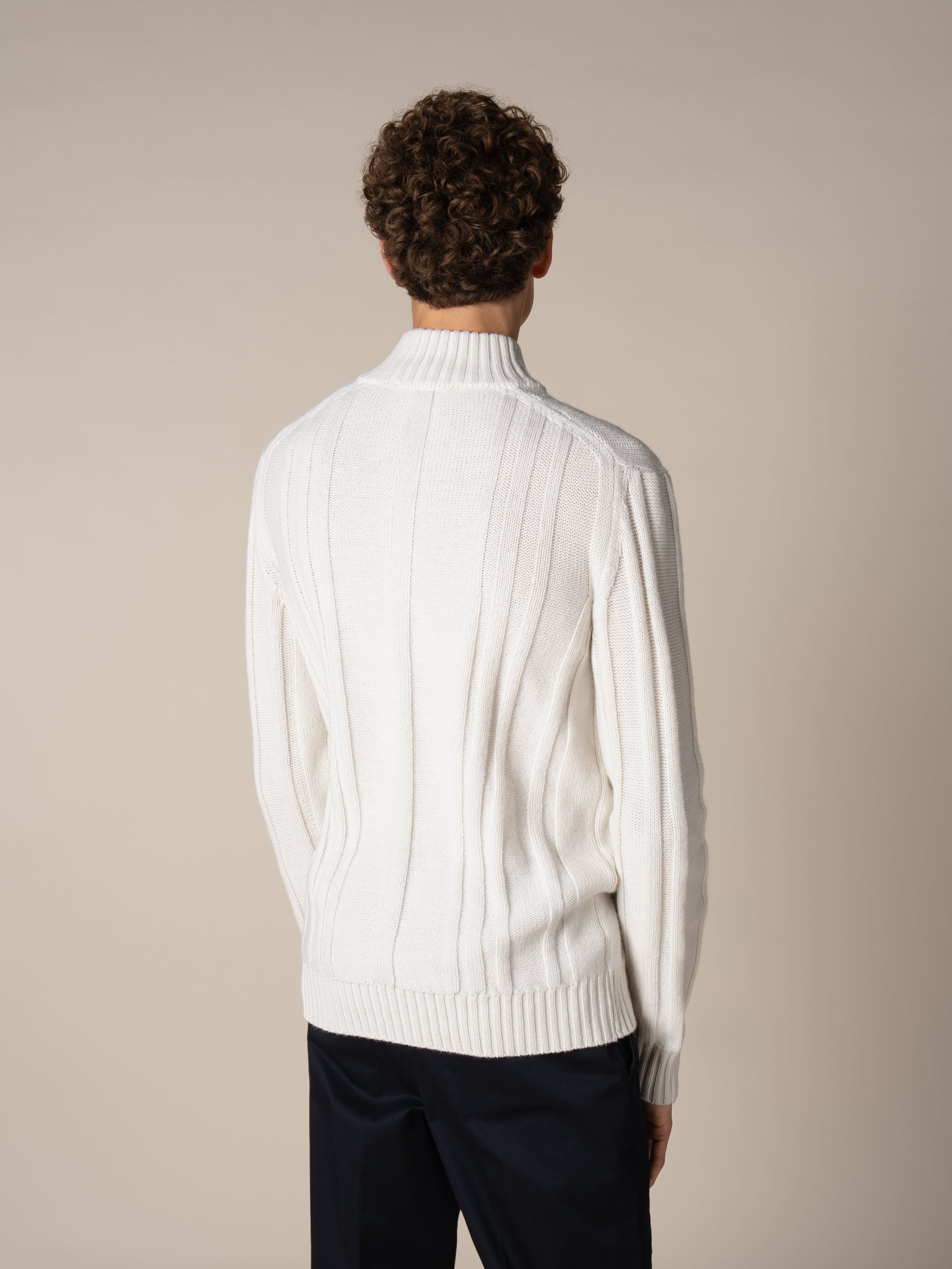 Aurélien | Ivory Wintertime Sweater