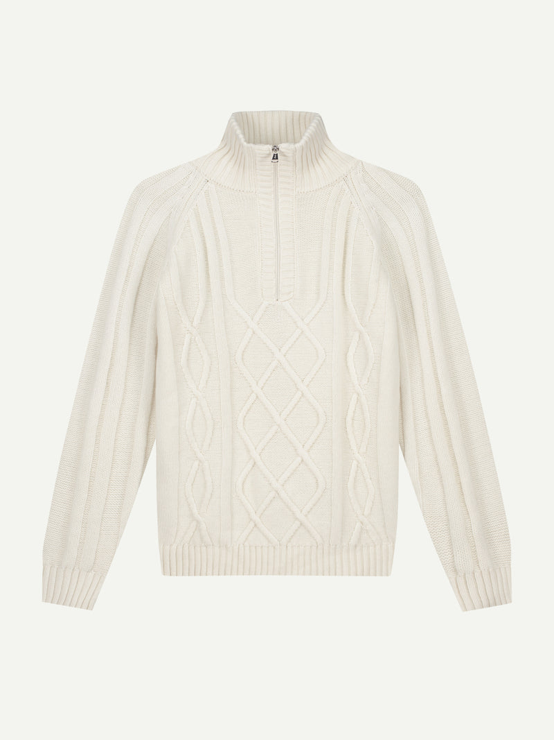 Ivory Wintertime Sweater